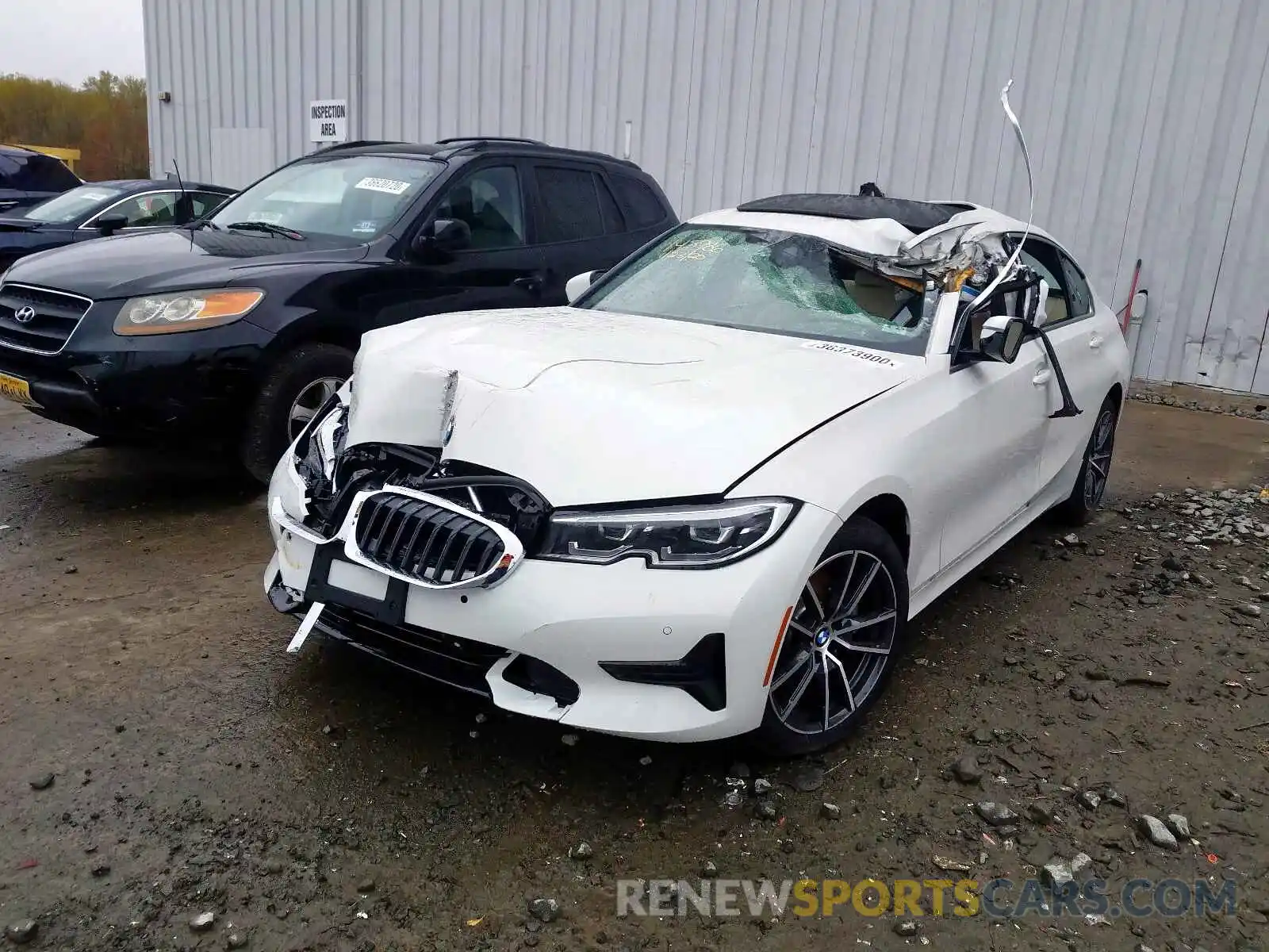 2 Photograph of a damaged car 3MW5R7J06L8B11730 BMW 3 SERIES 2020