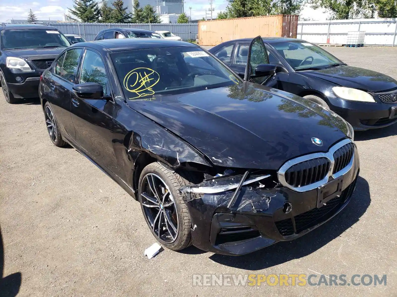 1 Photograph of a damaged car 3MW5R7J06L8B17074 BMW 3 SERIES 2020