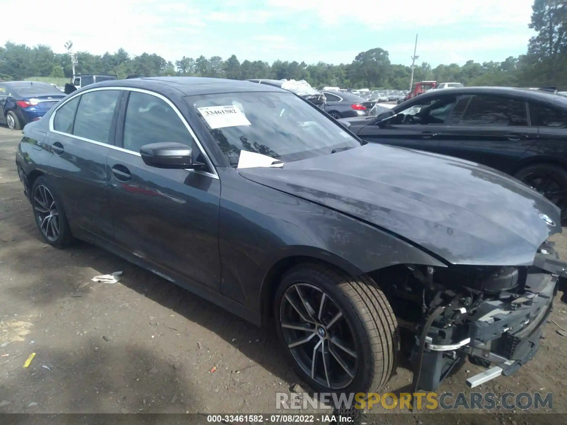 1 Photograph of a damaged car 3MW5R7J06L8B19844 BMW 3 SERIES 2020