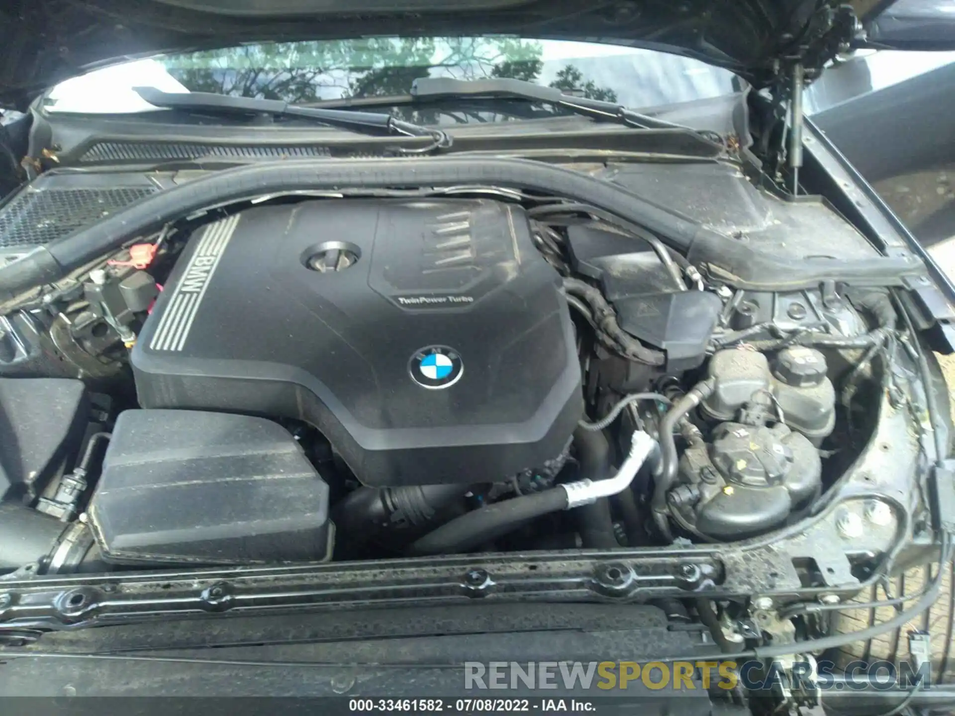 10 Фотография поврежденного автомобиля 3MW5R7J06L8B19844 BMW 3 SERIES 2020