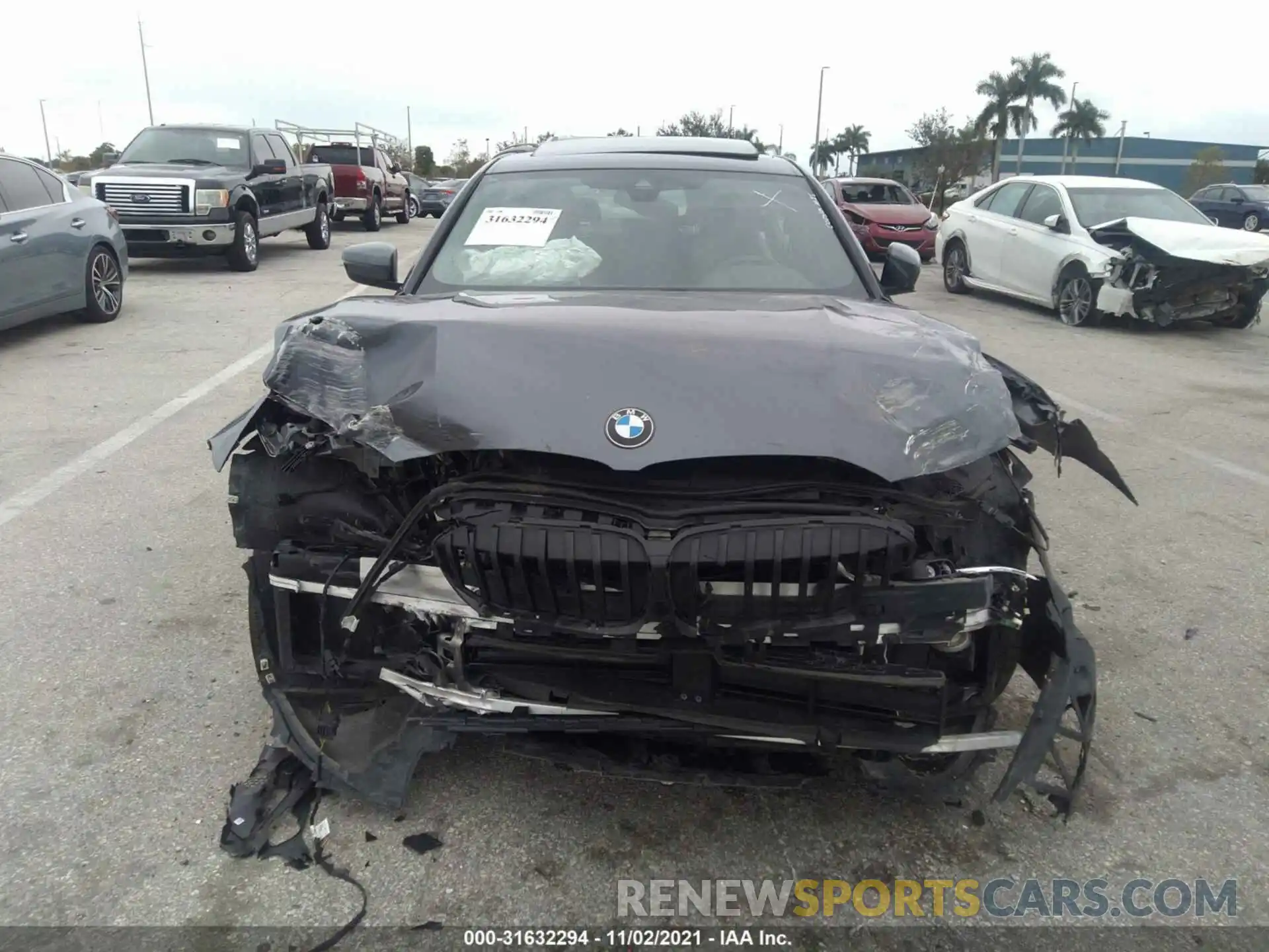 6 Photograph of a damaged car 3MW5R7J06L8B21531 BMW 3 SERIES 2020