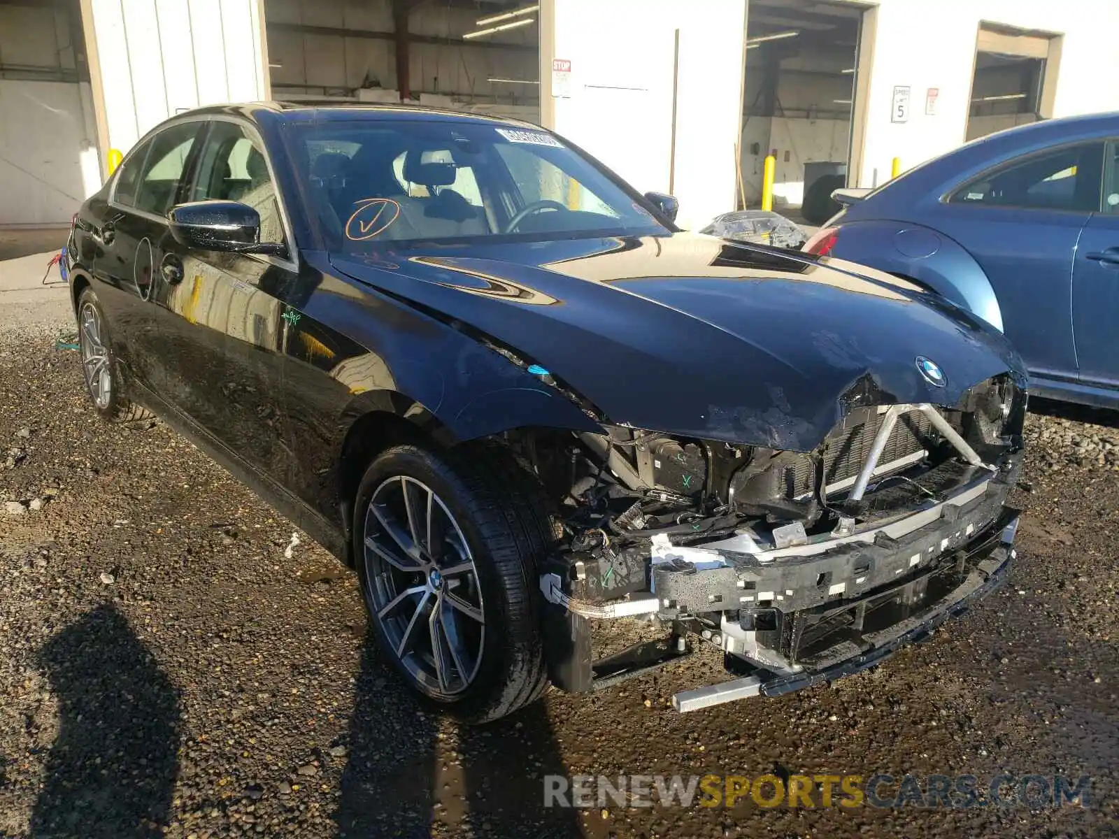 1 Photograph of a damaged car 3MW5R7J06L8B24672 BMW 3 SERIES 2020