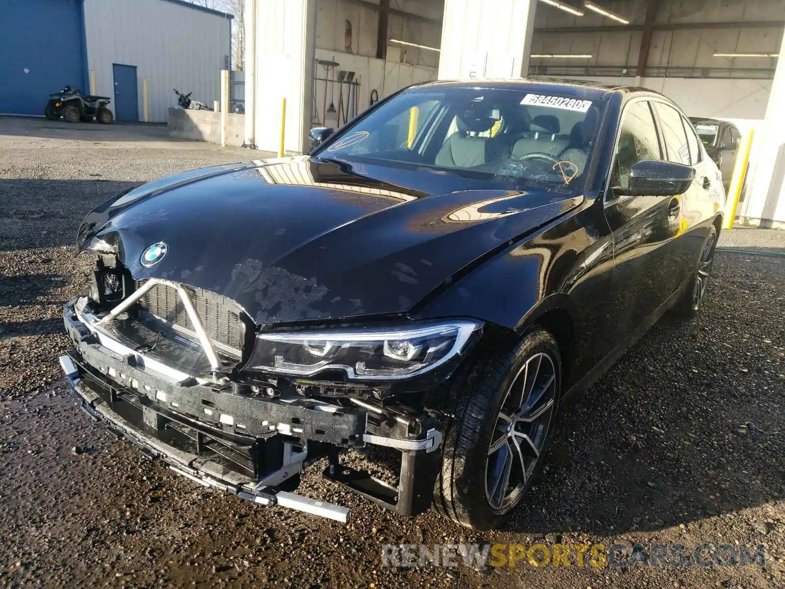 2 Photograph of a damaged car 3MW5R7J06L8B24672 BMW 3 SERIES 2020