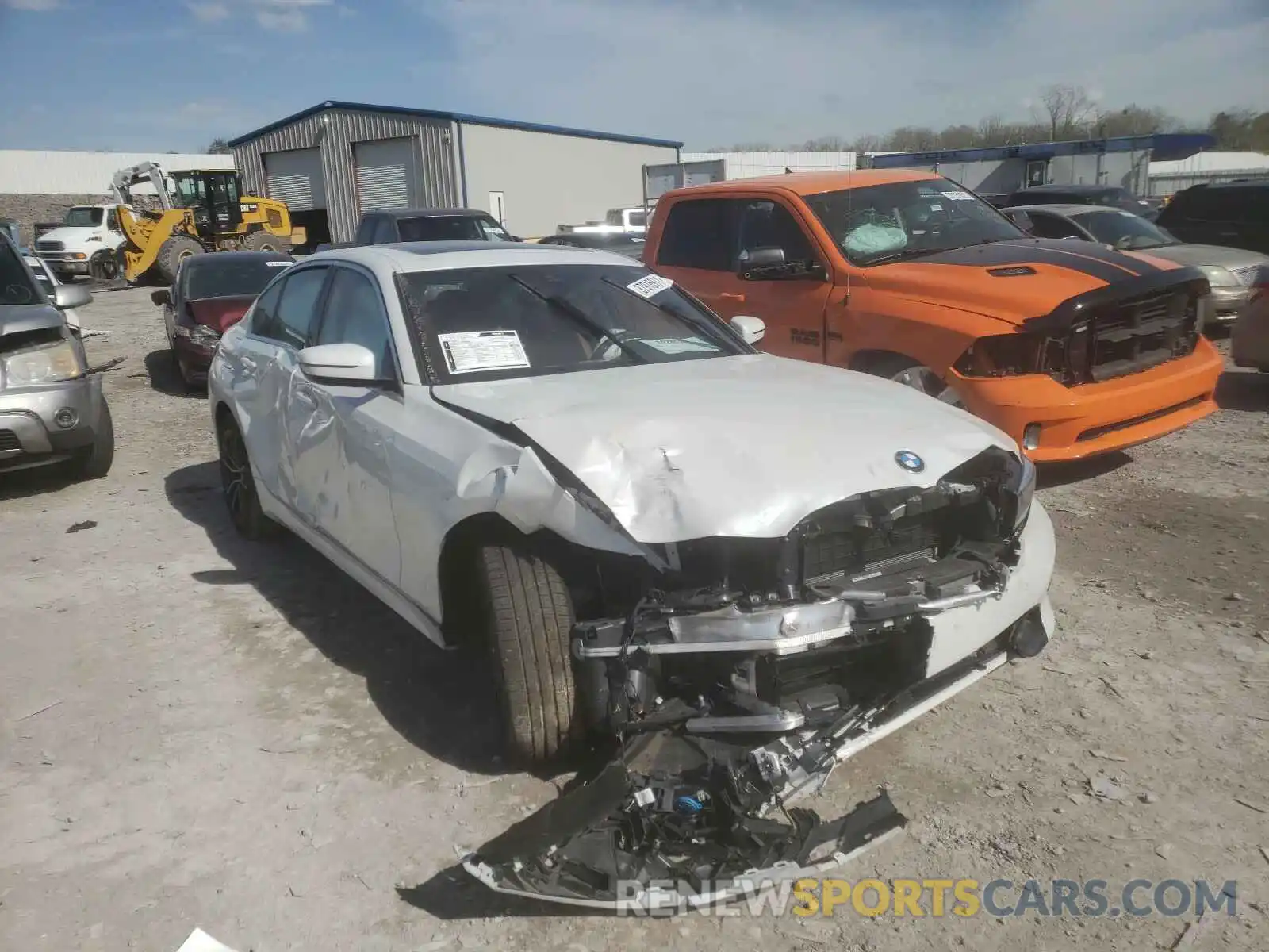 1 Photograph of a damaged car 3MW5R7J06L8B26275 BMW 3 SERIES 2020