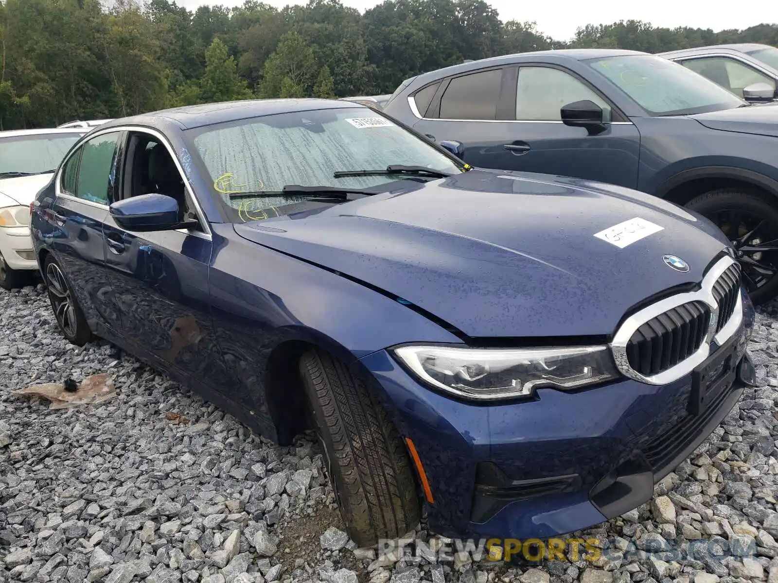 1 Photograph of a damaged car 3MW5R7J06L8B32268 BMW 3 SERIES 2020