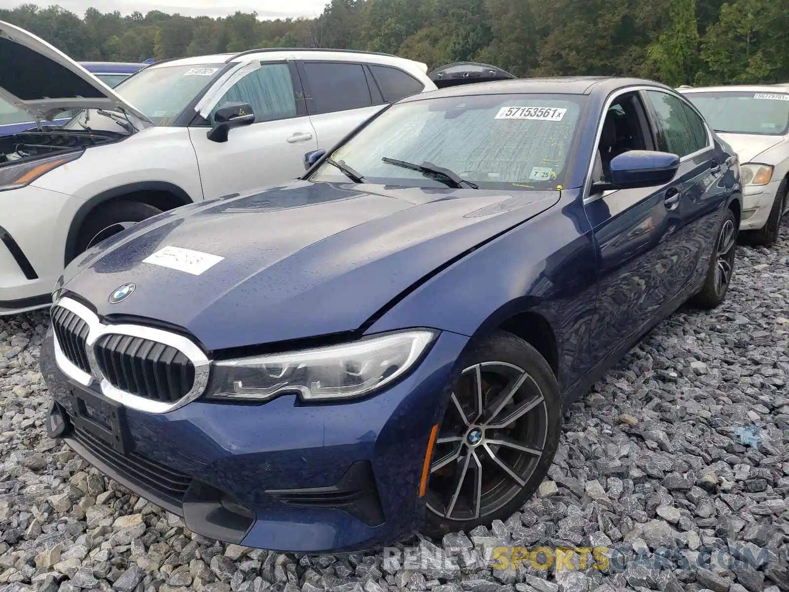 2 Photograph of a damaged car 3MW5R7J06L8B32268 BMW 3 SERIES 2020