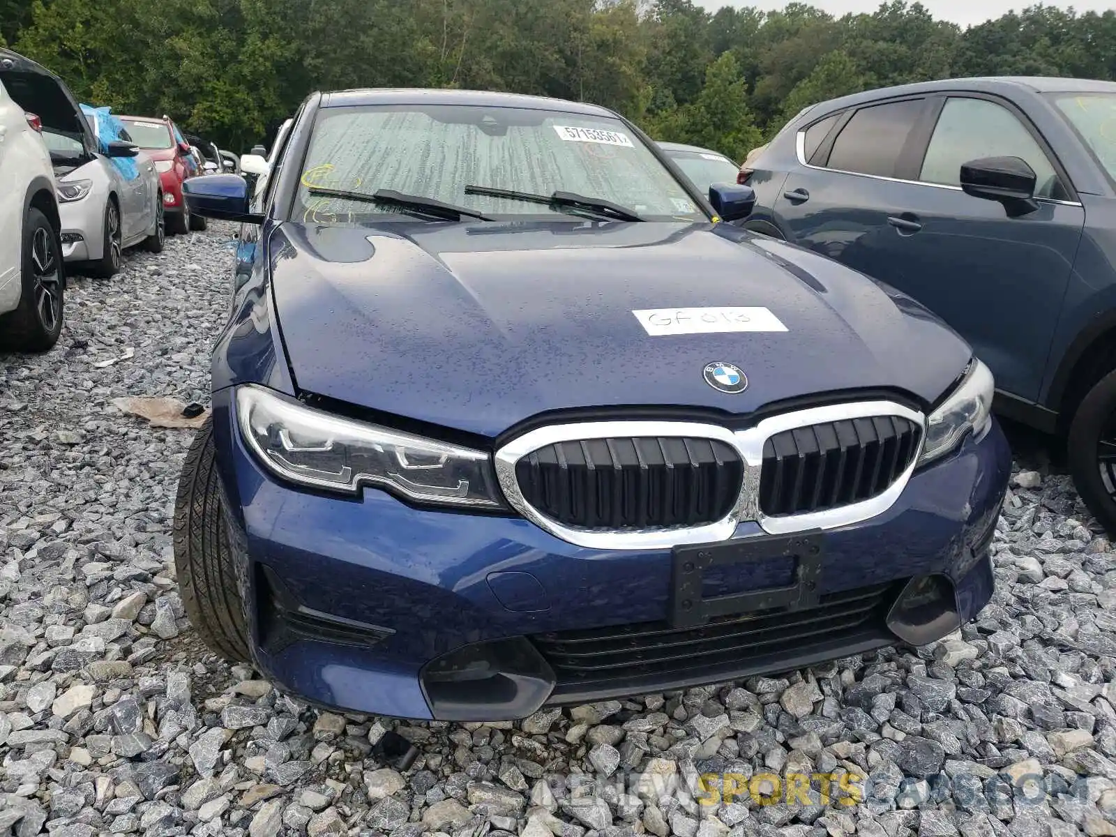 9 Photograph of a damaged car 3MW5R7J06L8B32268 BMW 3 SERIES 2020