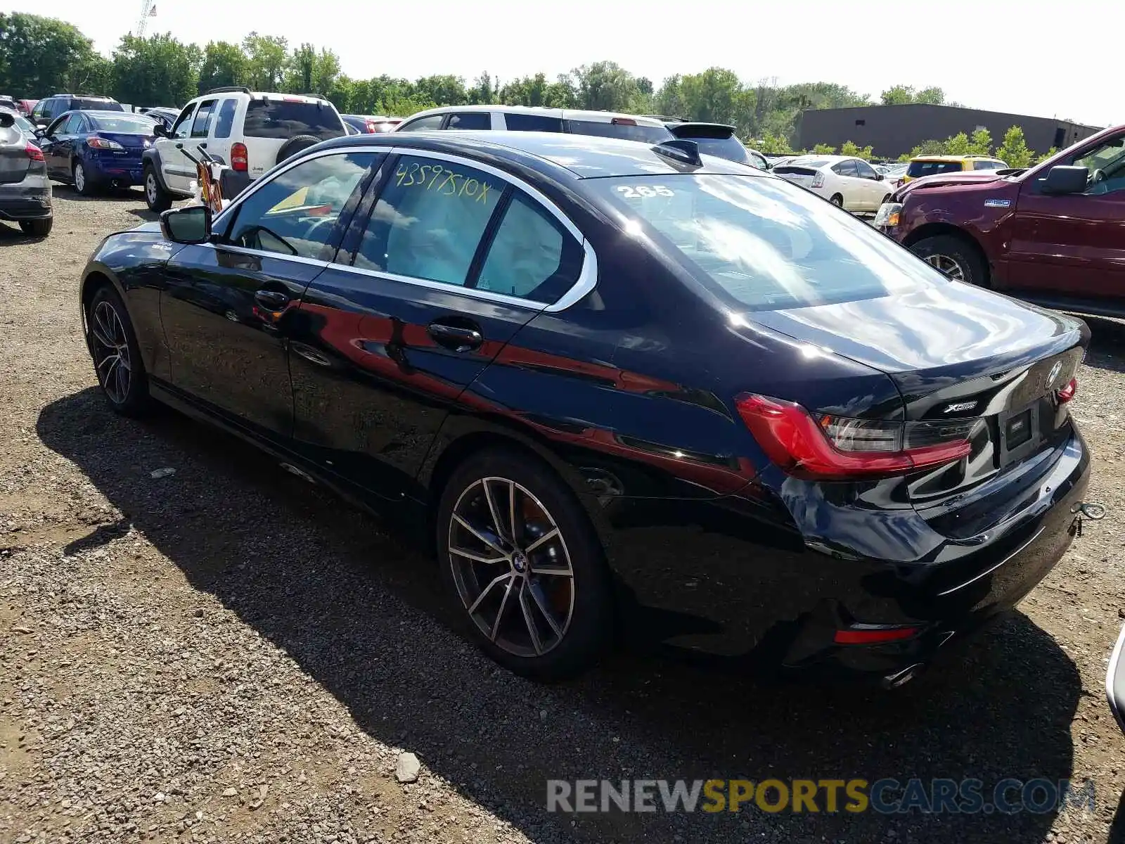3 Фотография поврежденного автомобиля 3MW5R7J06L8B33503 BMW 3 SERIES 2020