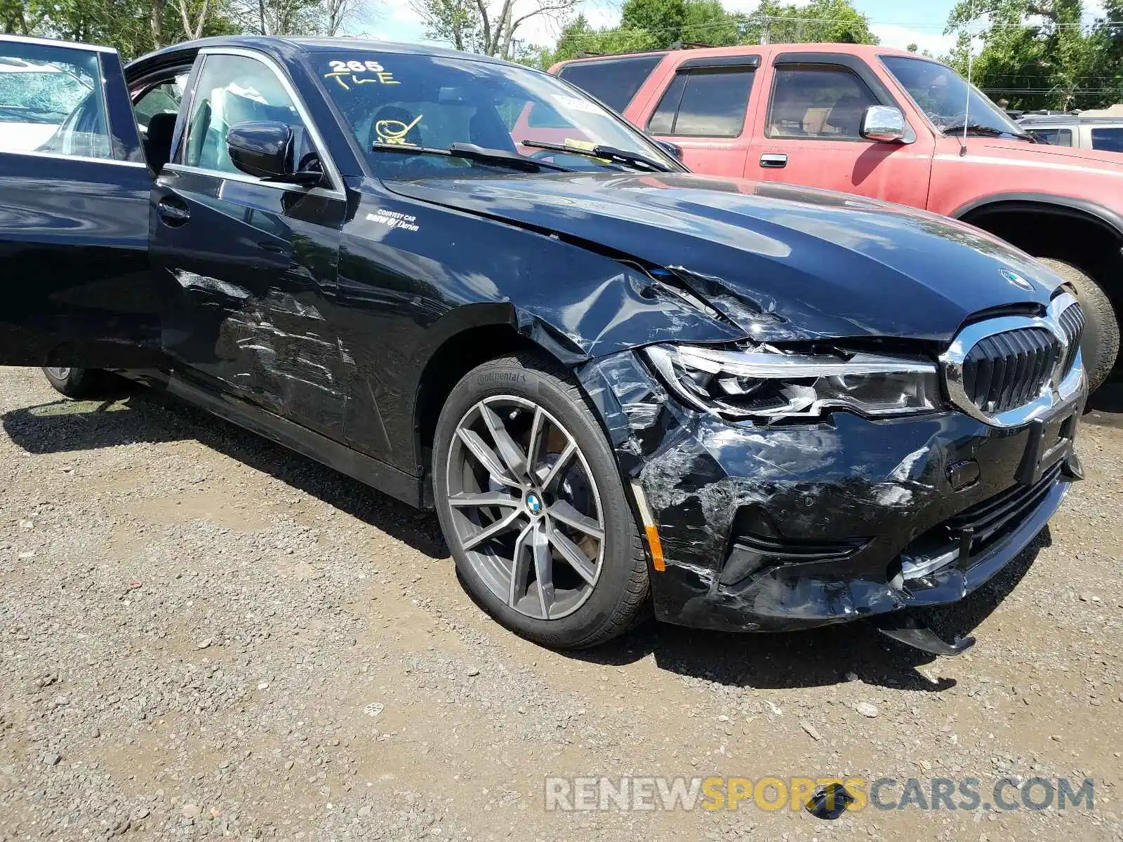 9 Фотография поврежденного автомобиля 3MW5R7J06L8B33503 BMW 3 SERIES 2020
