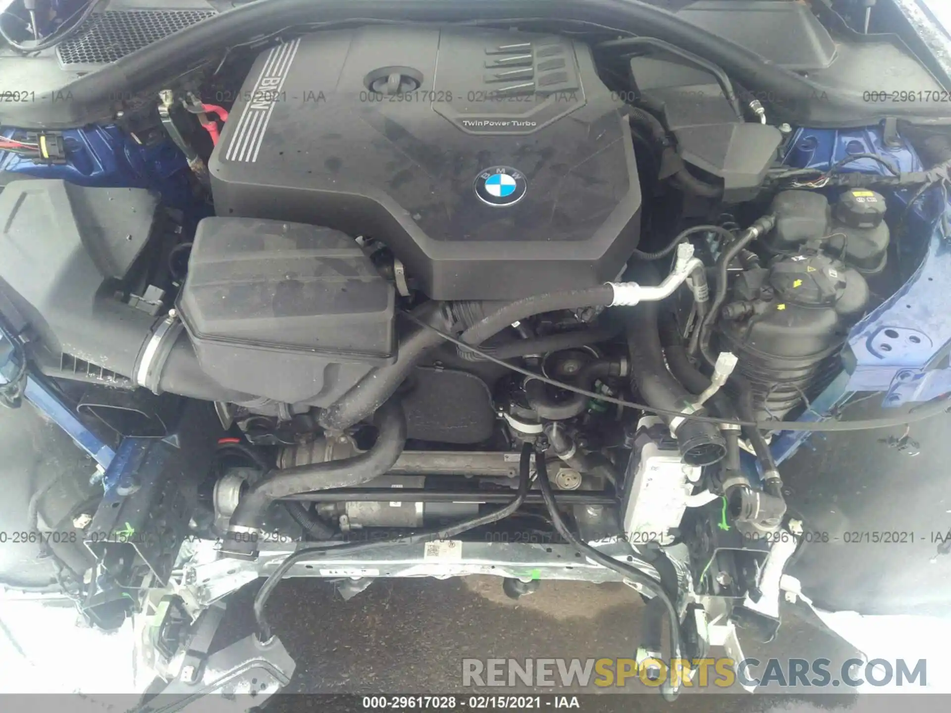 10 Фотография поврежденного автомобиля 3MW5R7J06L8B35140 BMW 3 SERIES 2020