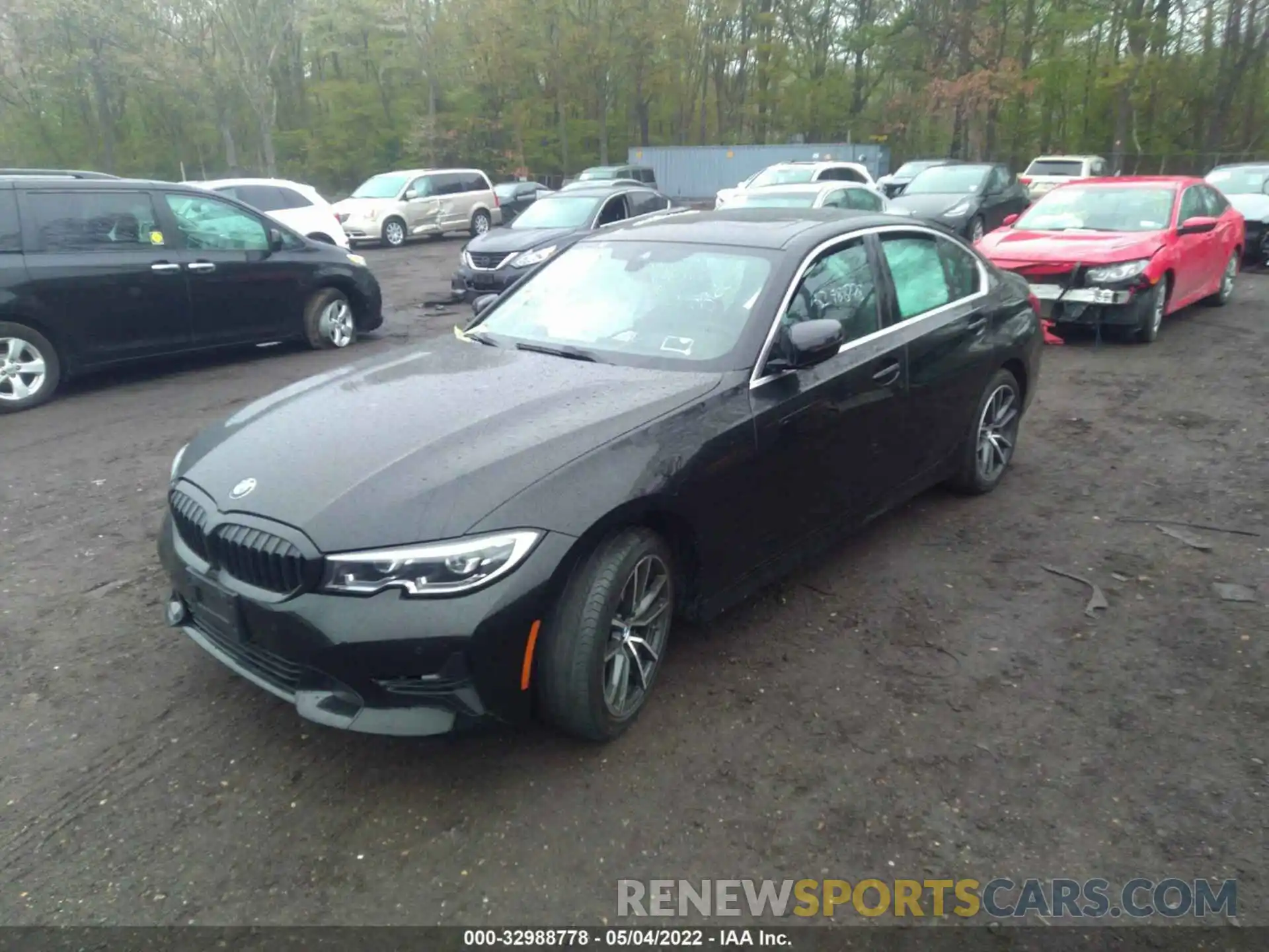 2 Photograph of a damaged car 3MW5R7J06L8B35414 BMW 3 SERIES 2020