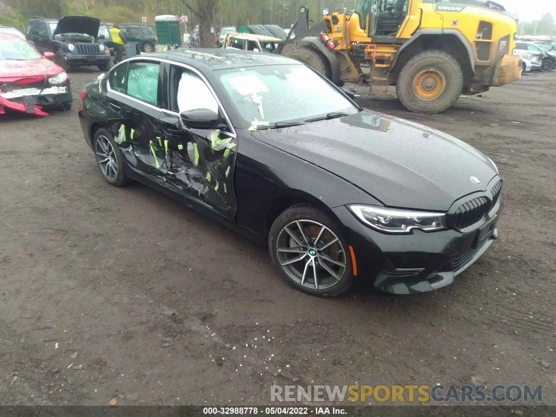 6 Фотография поврежденного автомобиля 3MW5R7J06L8B35414 BMW 3 SERIES 2020