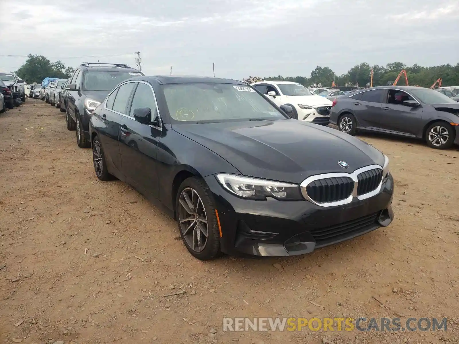 1 Photograph of a damaged car 3MW5R7J06L8B36868 BMW 3 SERIES 2020