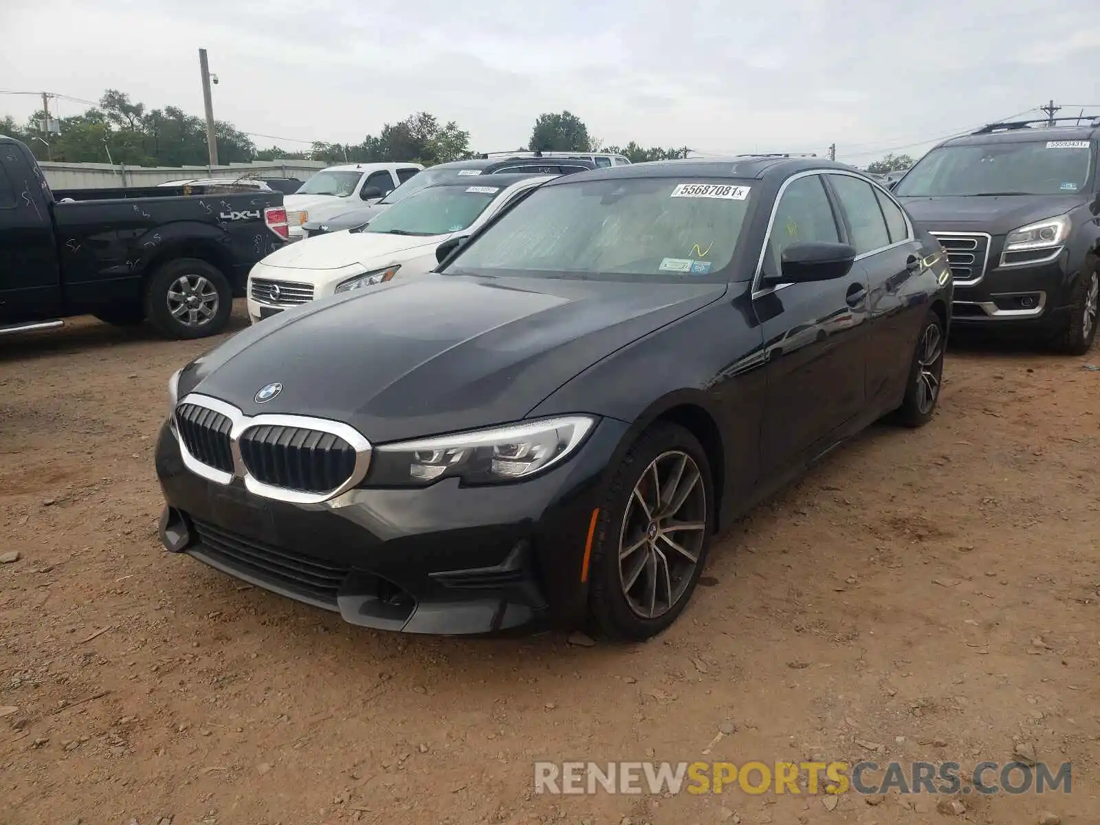 2 Photograph of a damaged car 3MW5R7J06L8B36868 BMW 3 SERIES 2020