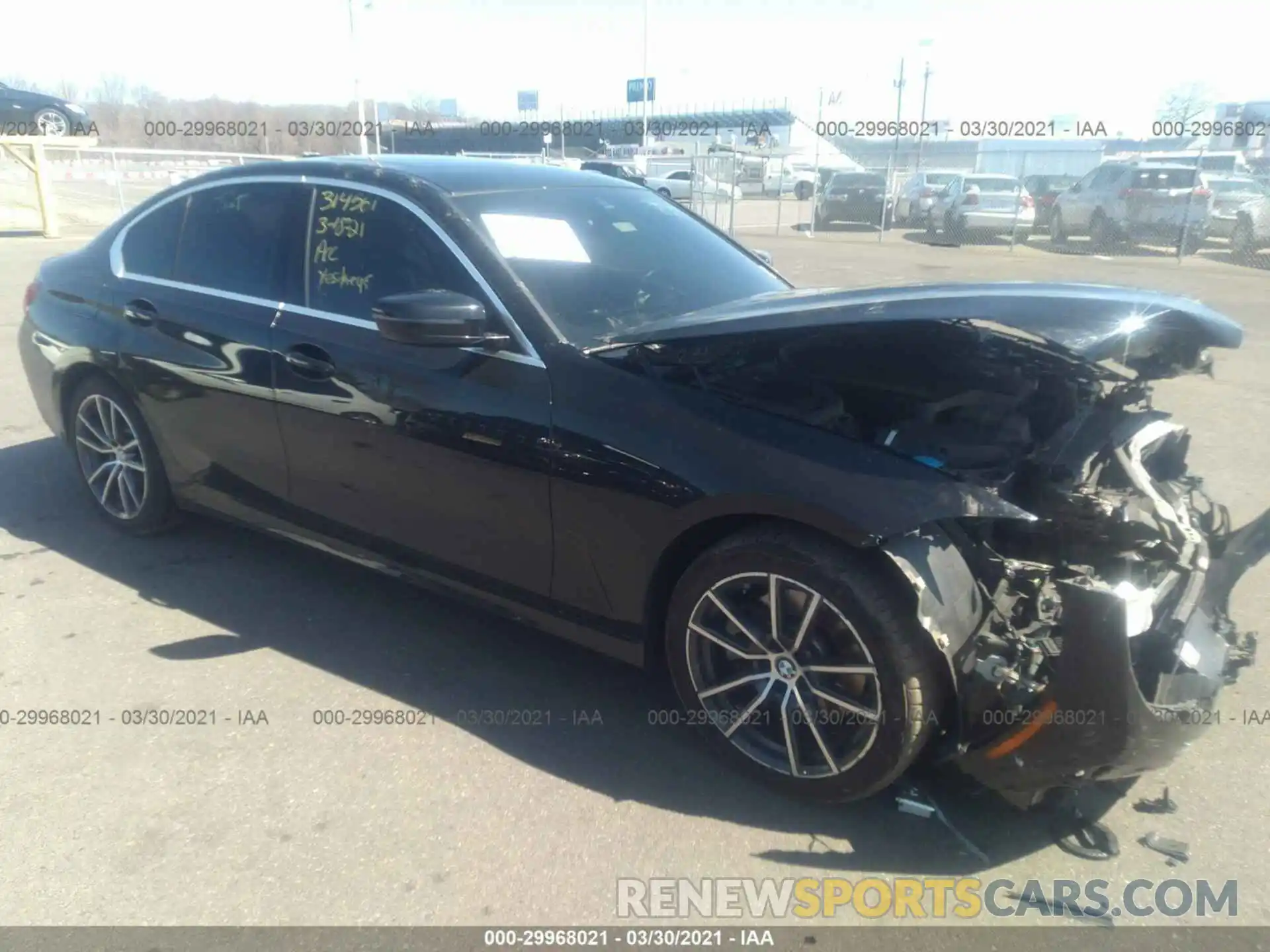 1 Photograph of a damaged car 3MW5R7J07L8B05774 BMW 3 SERIES 2020