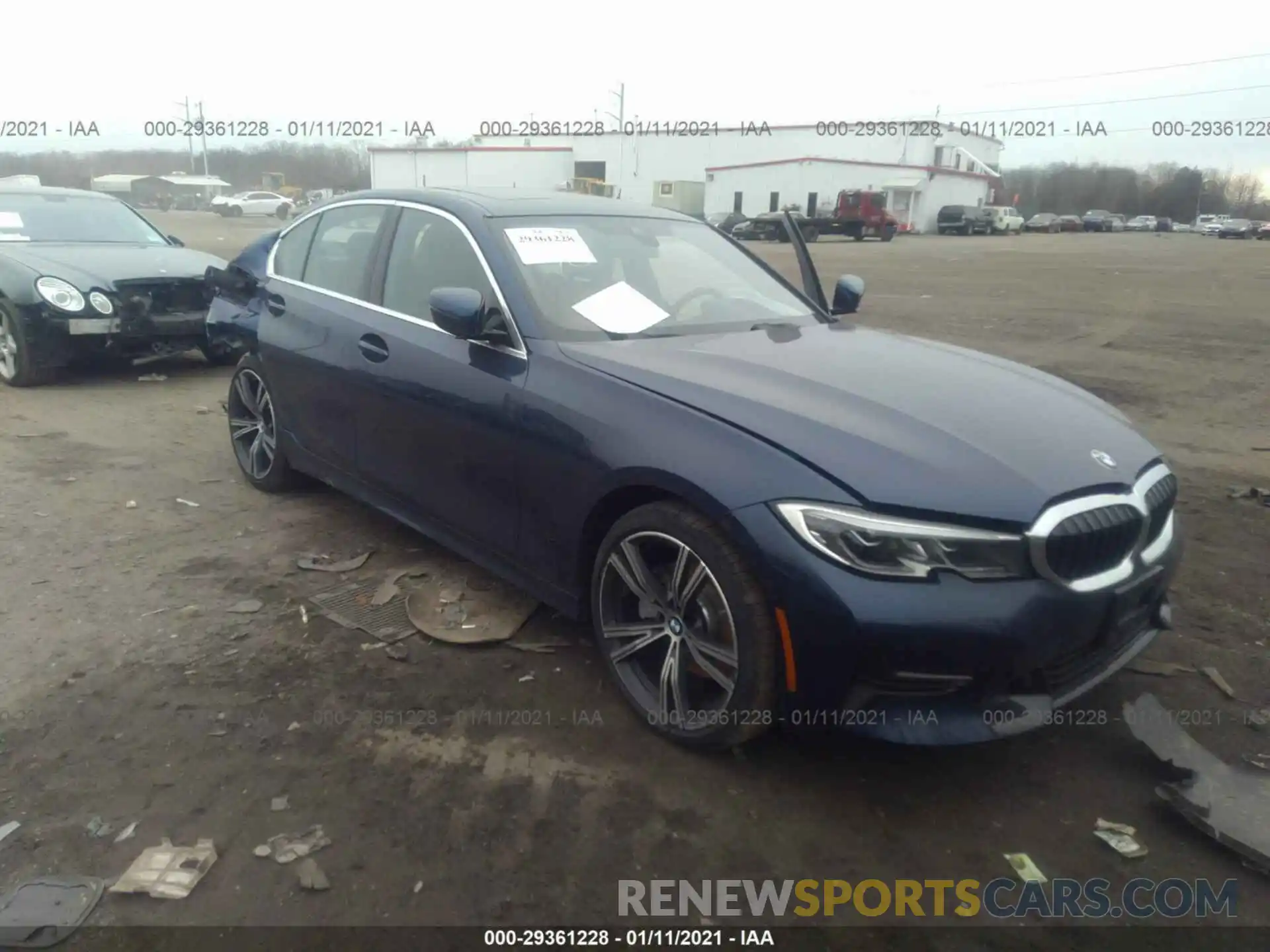 1 Photograph of a damaged car 3MW5R7J07L8B09596 BMW 3 SERIES 2020