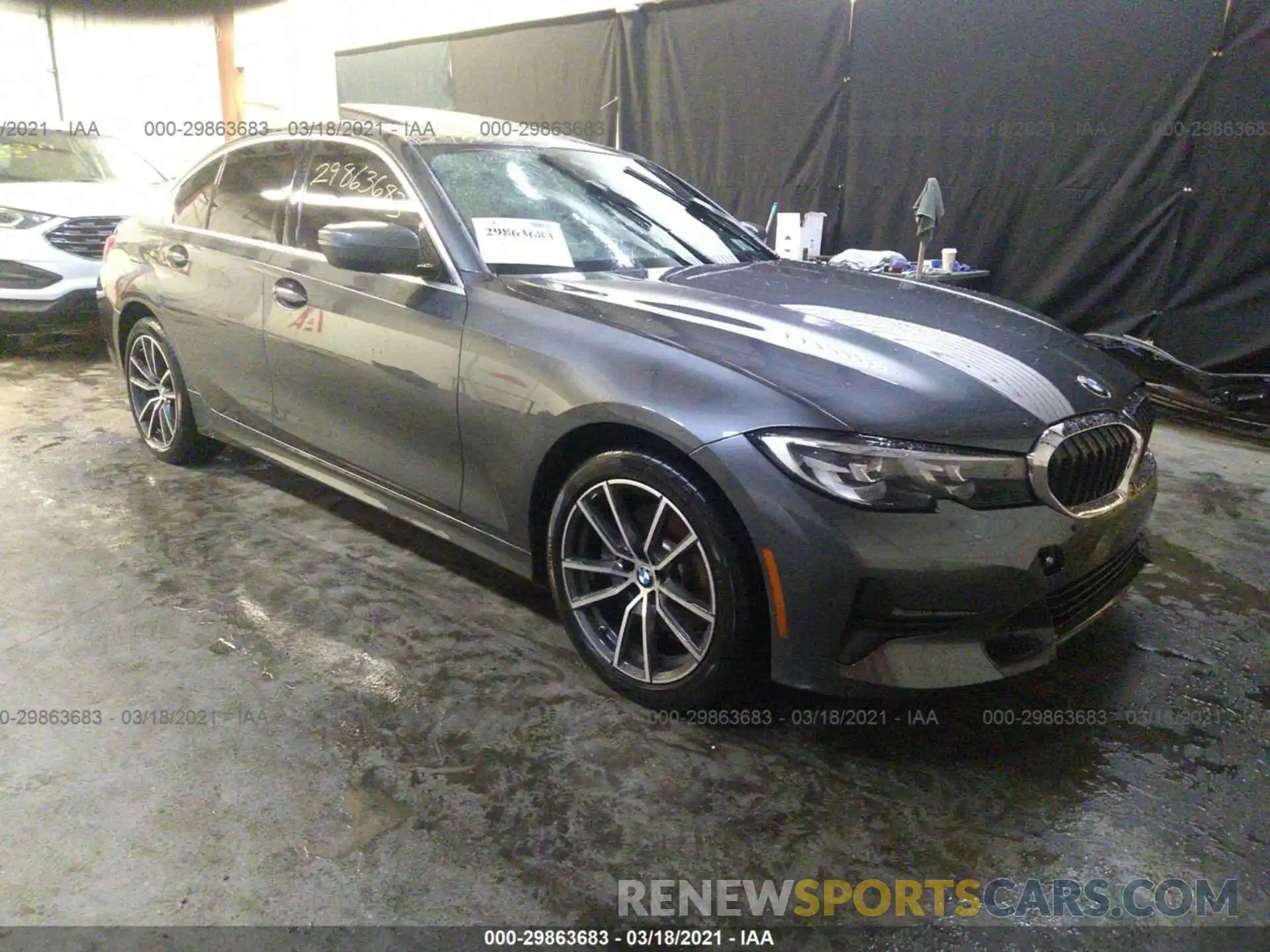 1 Photograph of a damaged car 3MW5R7J07L8B11509 BMW 3 SERIES 2020