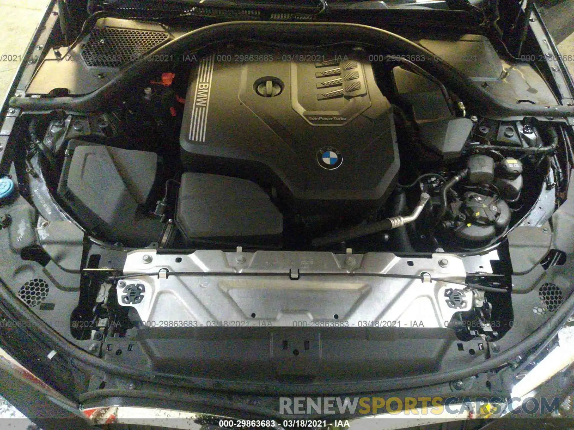 10 Photograph of a damaged car 3MW5R7J07L8B11509 BMW 3 SERIES 2020