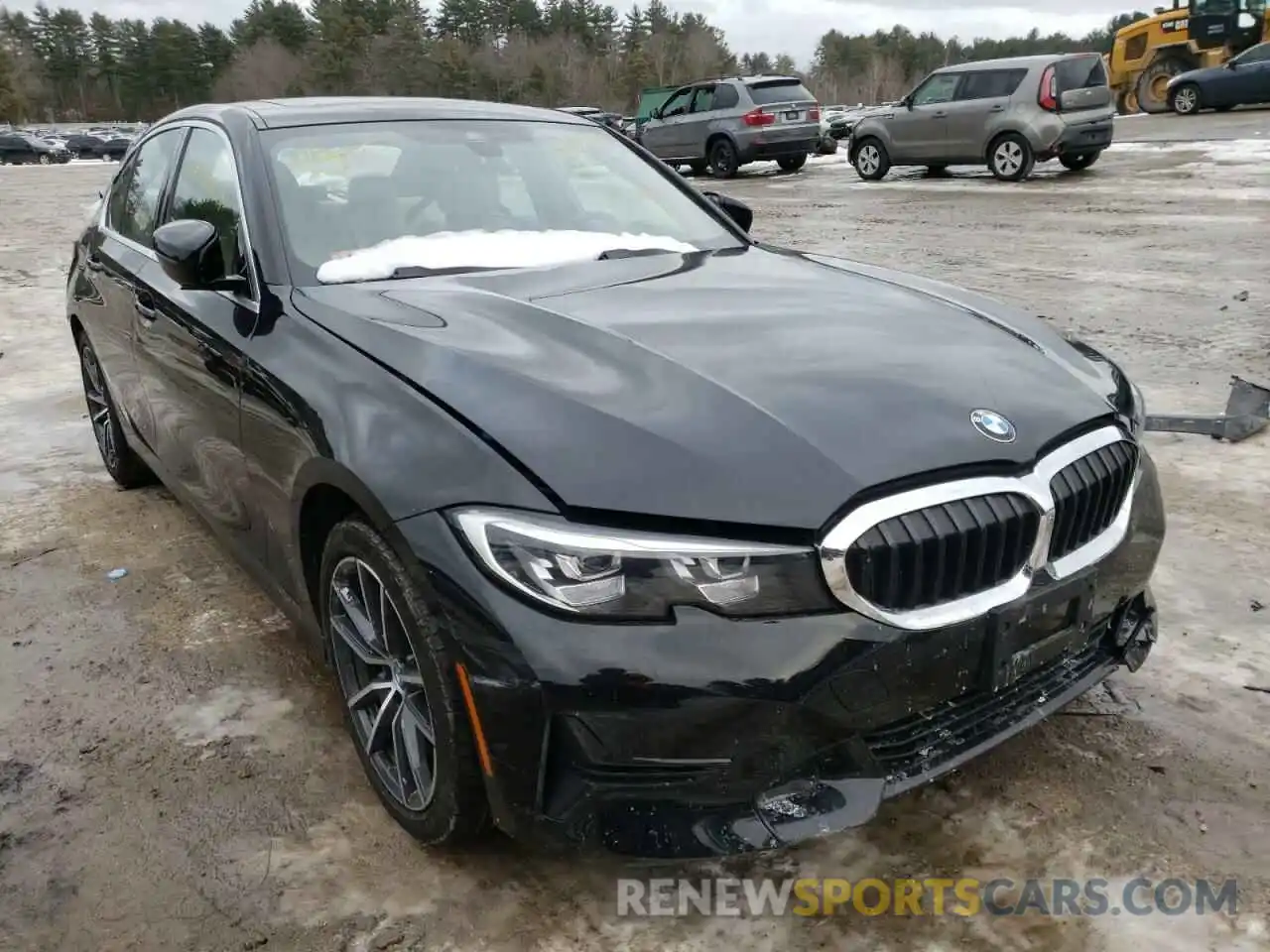 1 Photograph of a damaged car 3MW5R7J07L8B12997 BMW 3 SERIES 2020