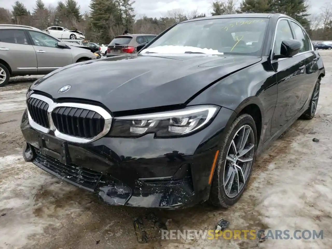 2 Photograph of a damaged car 3MW5R7J07L8B12997 BMW 3 SERIES 2020