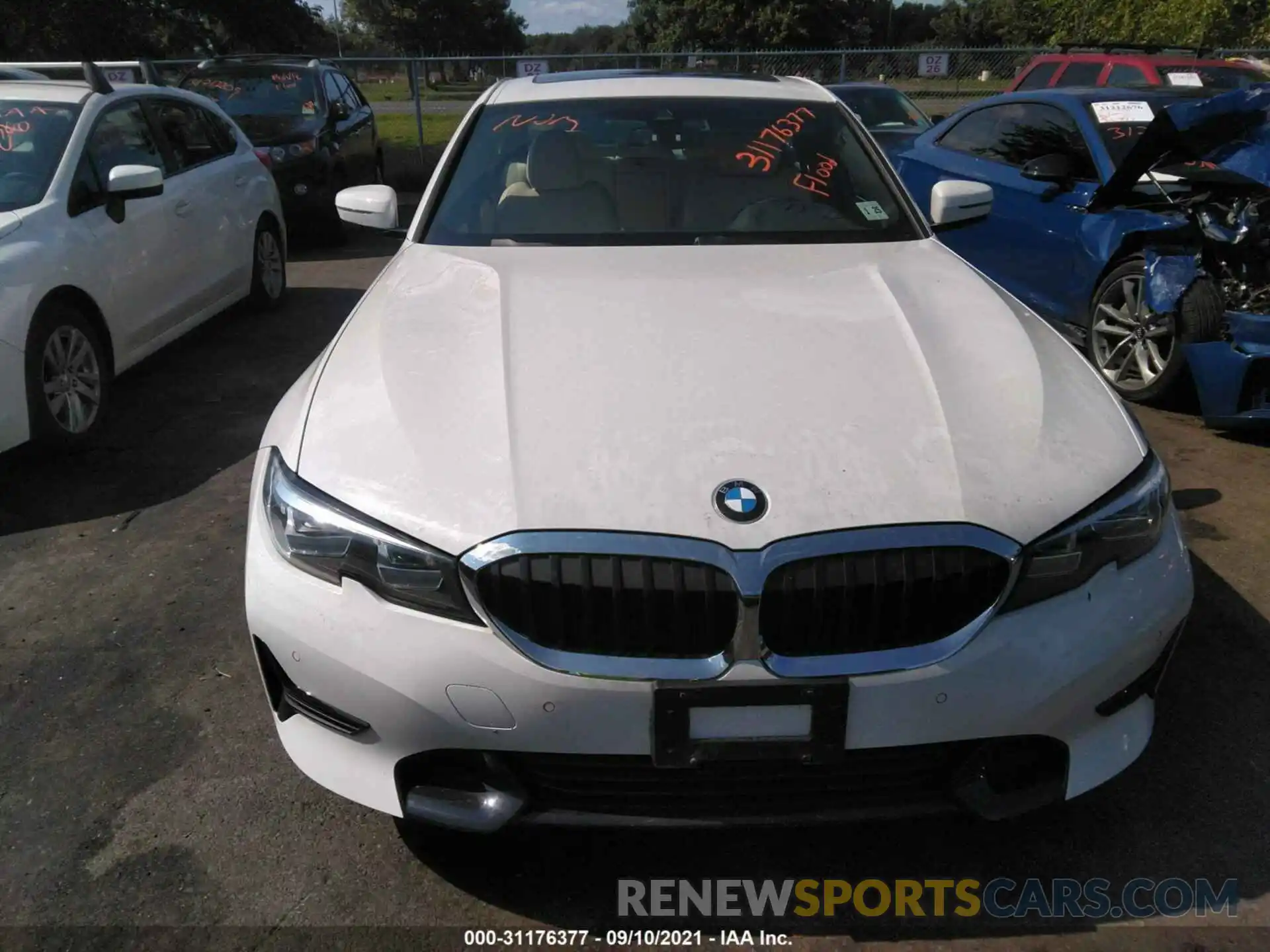 6 Photograph of a damaged car 3MW5R7J07L8B15043 BMW 3 SERIES 2020