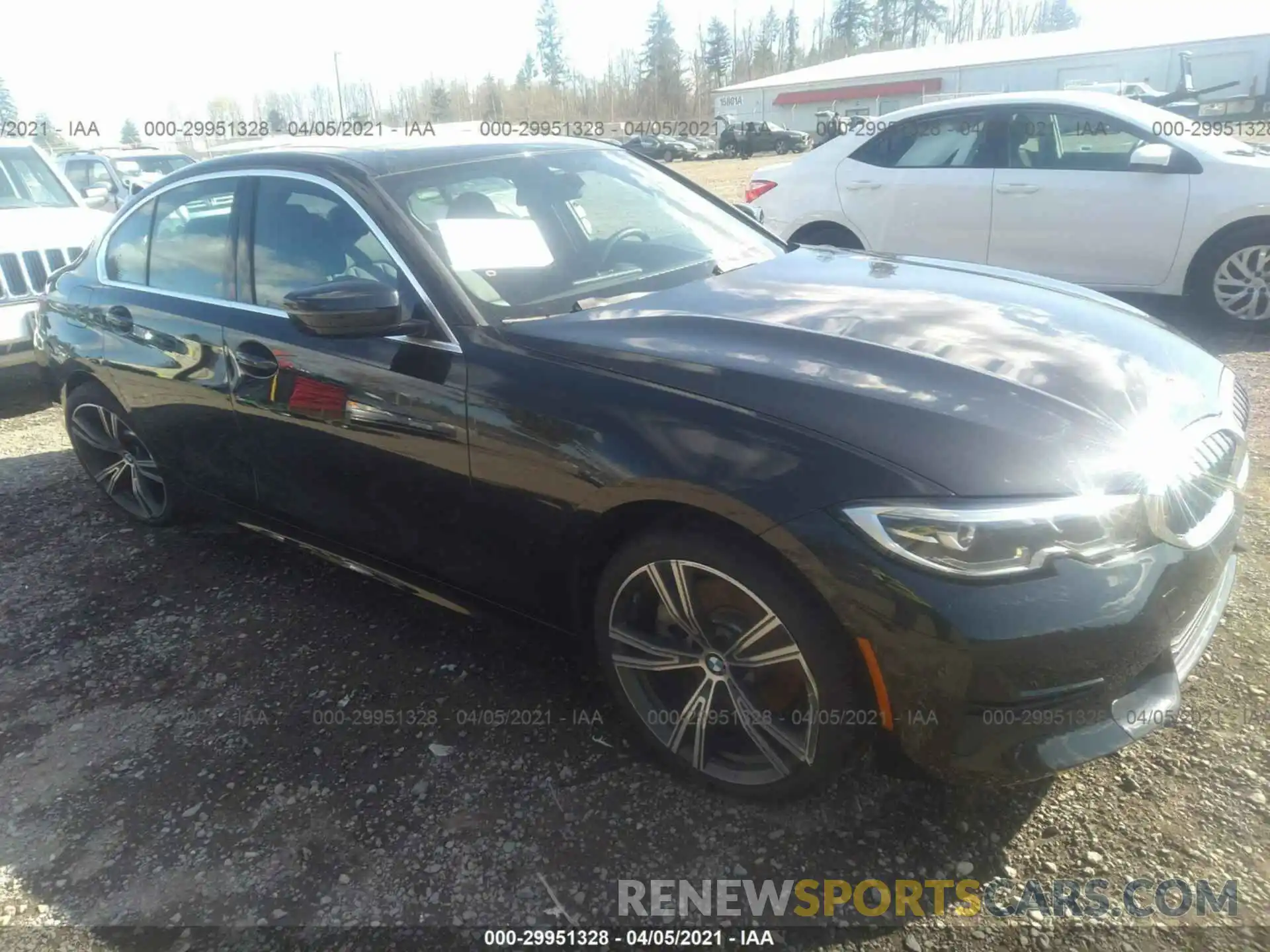 1 Photograph of a damaged car 3MW5R7J07L8B16838 BMW 3 SERIES 2020