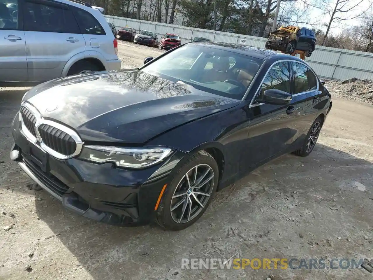 1 Photograph of a damaged car 3MW5R7J07L8B18430 BMW 3 SERIES 2020