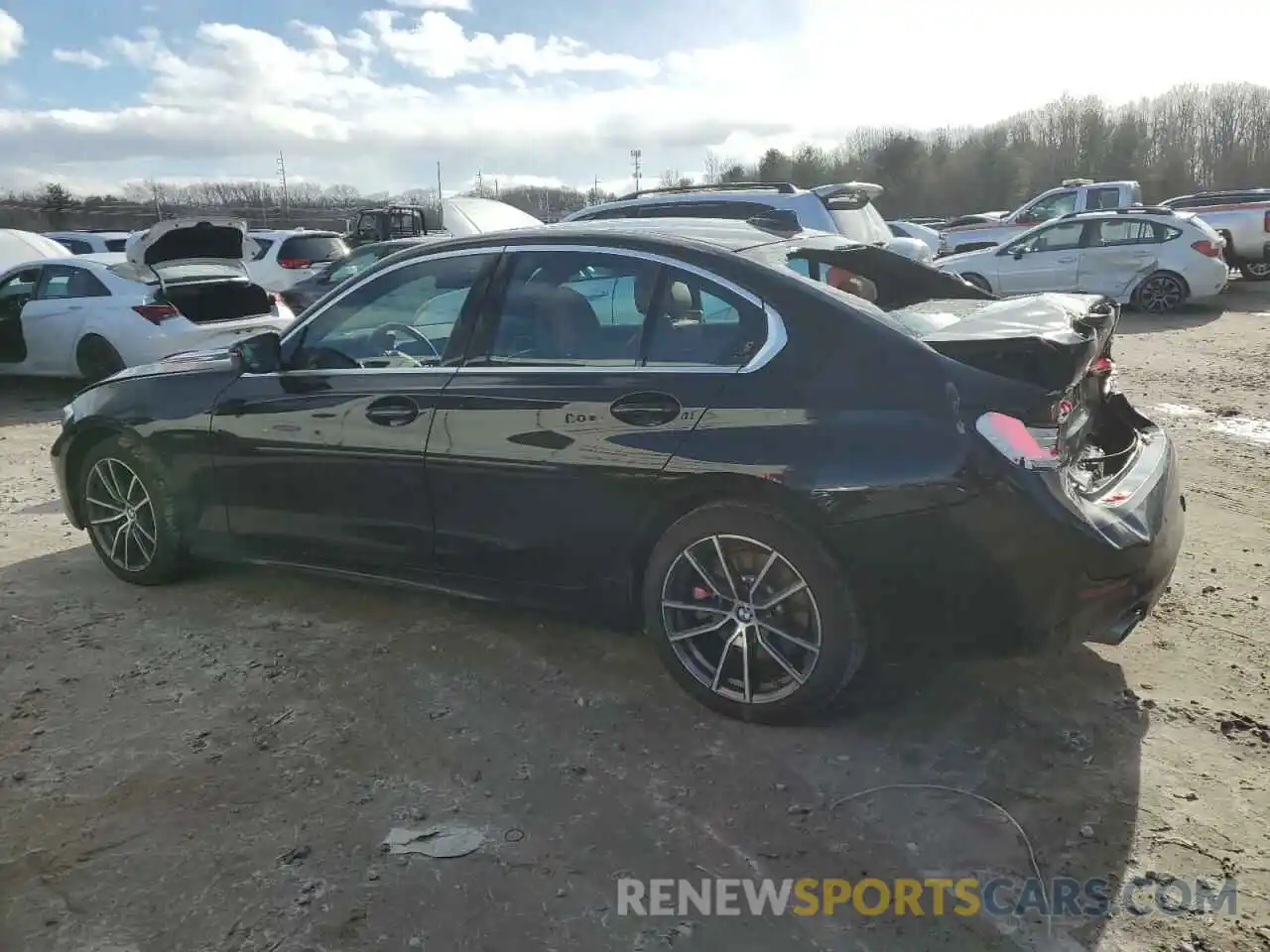 2 Photograph of a damaged car 3MW5R7J07L8B18430 BMW 3 SERIES 2020