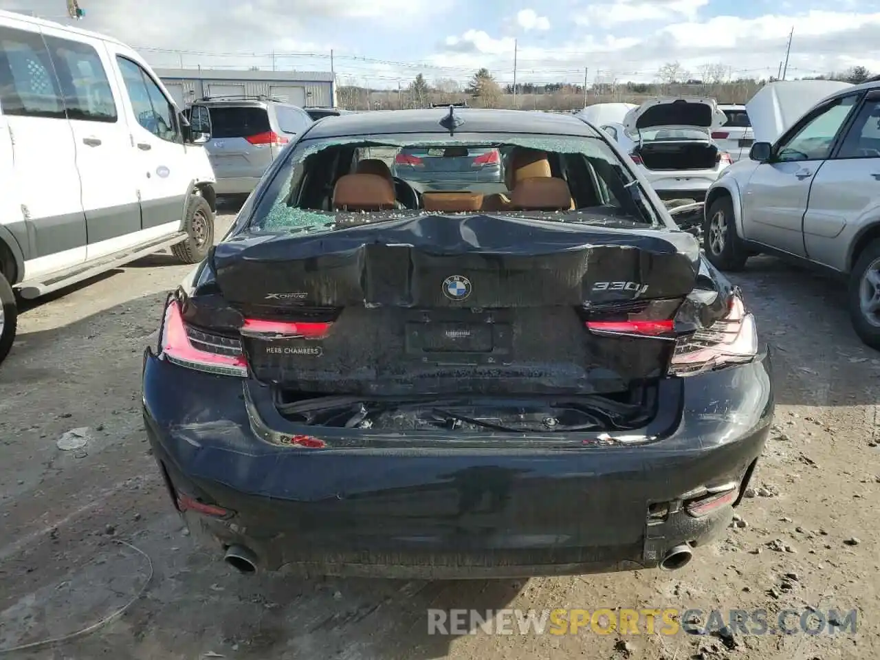 6 Photograph of a damaged car 3MW5R7J07L8B18430 BMW 3 SERIES 2020