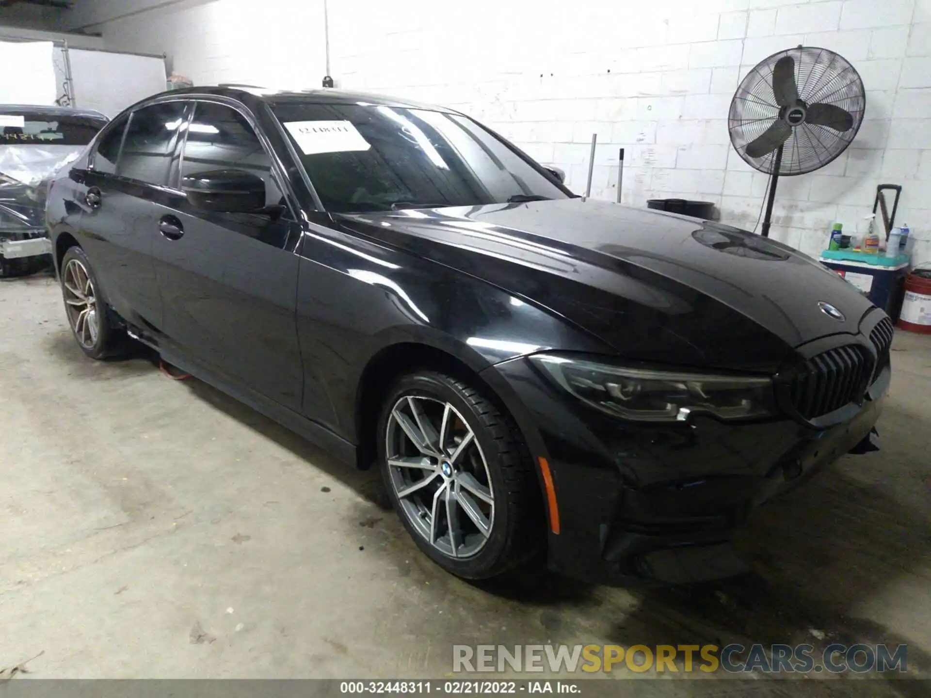 1 Photograph of a damaged car 3MW5R7J07L8B20999 BMW 3 SERIES 2020