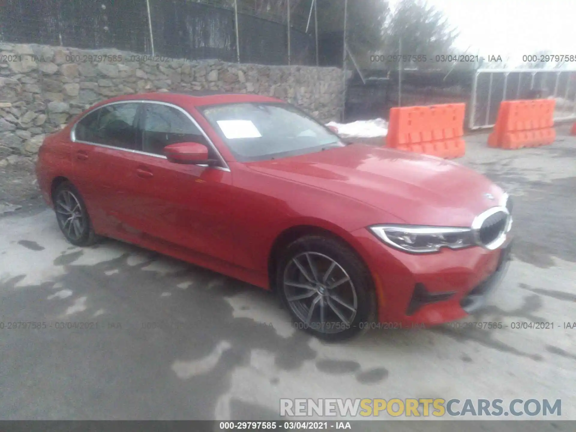 1 Photograph of a damaged car 3MW5R7J07L8B21005 BMW 3 SERIES 2020