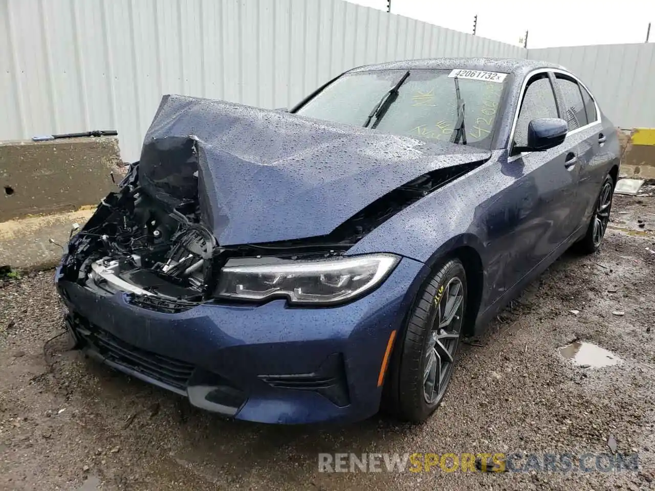 2 Photograph of a damaged car 3MW5R7J07L8B21473 BMW 3 SERIES 2020