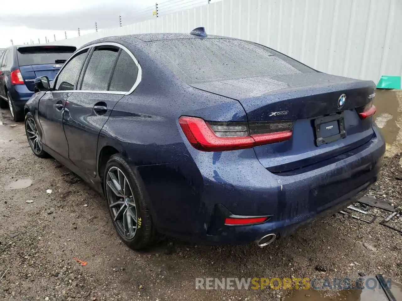 3 Photograph of a damaged car 3MW5R7J07L8B21473 BMW 3 SERIES 2020