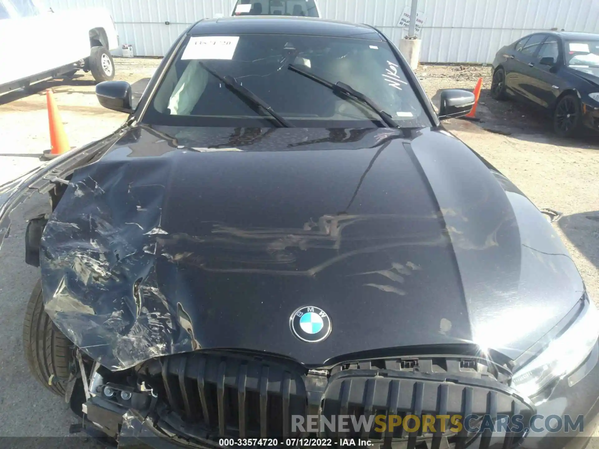 10 Фотография поврежденного автомобиля 3MW5R7J07L8B21683 BMW 3 SERIES 2020