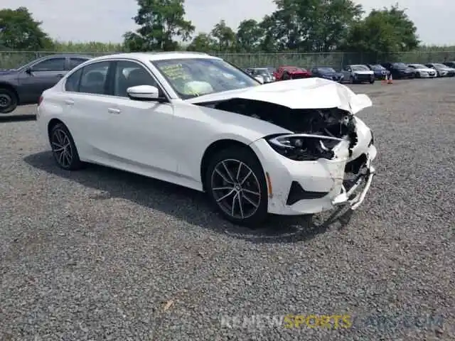 1 Photograph of a damaged car 3MW5R7J07L8B24955 BMW 3 SERIES 2020