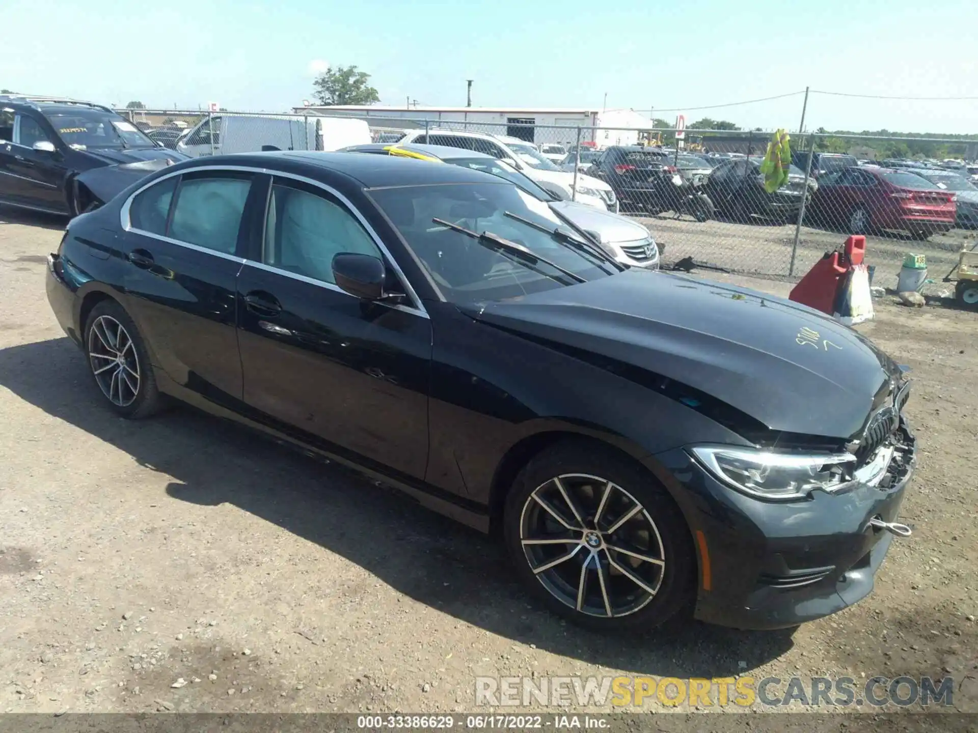 1 Photograph of a damaged car 3MW5R7J07L8B32473 BMW 3 SERIES 2020