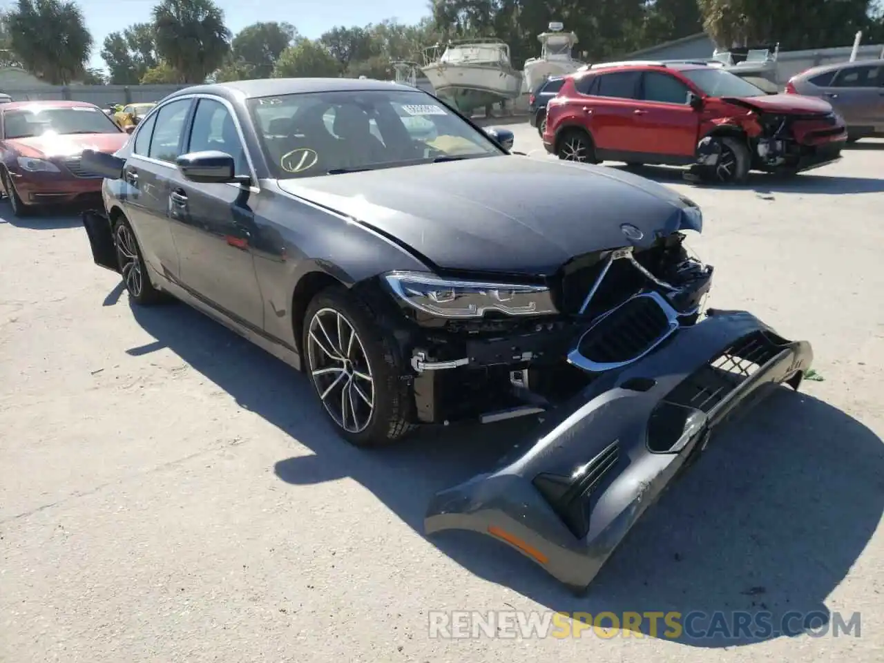 1 Photograph of a damaged car 3MW5R7J07L8B37673 BMW 3 SERIES 2020