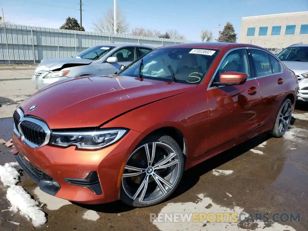 2 Photograph of a damaged car 3MW5R7J07L8B37995 BMW 3 SERIES 2020