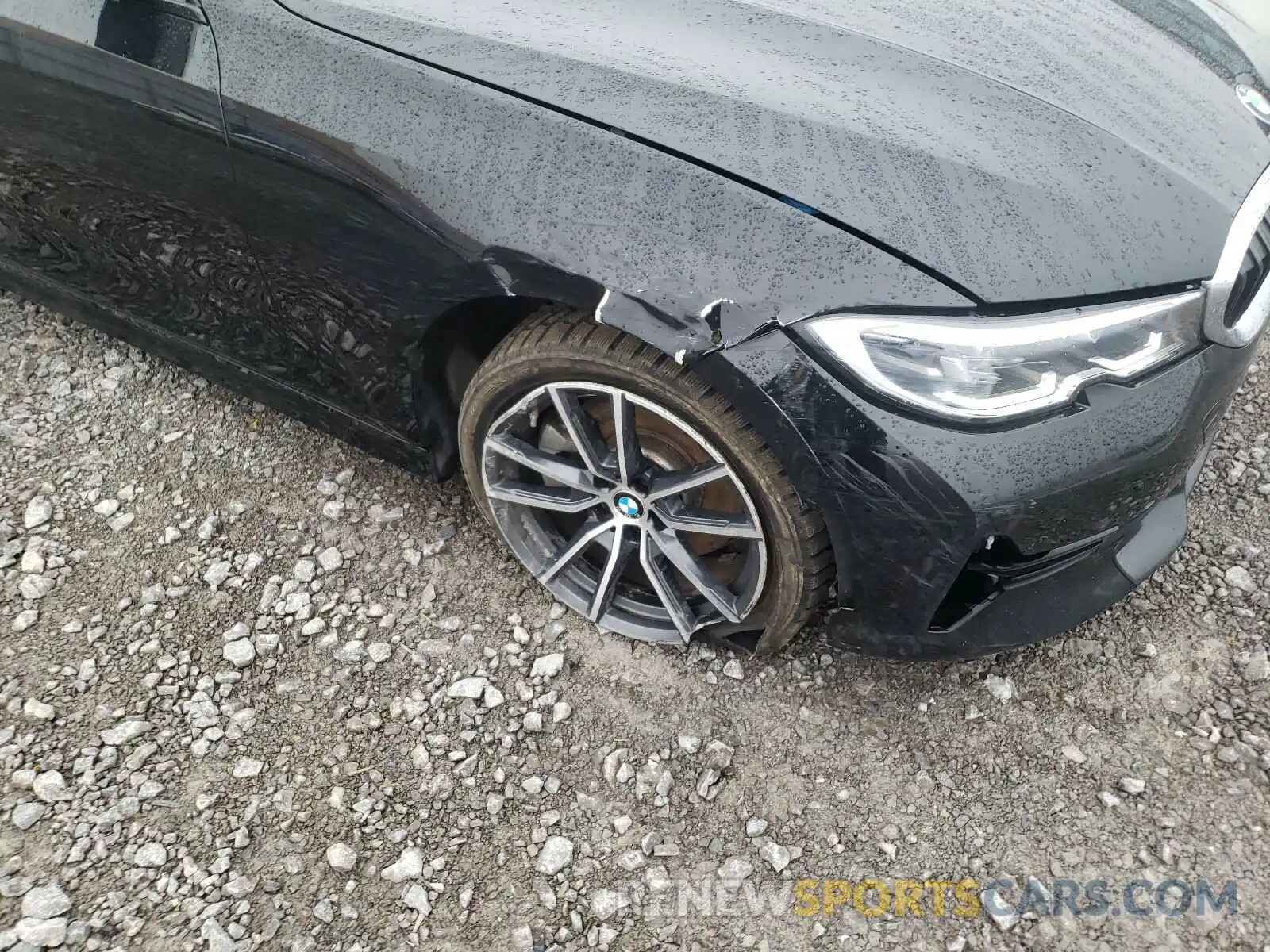 9 Фотография поврежденного автомобиля 3MW5R7J07L8B44185 BMW 3 SERIES 2020