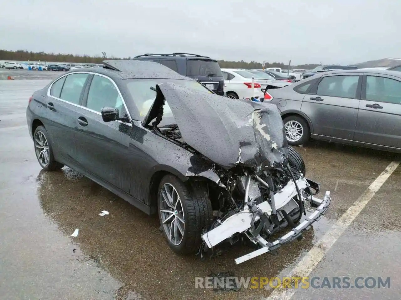 1 Photograph of a damaged car 3MW5R7J07L8B45725 BMW 3 SERIES 2020