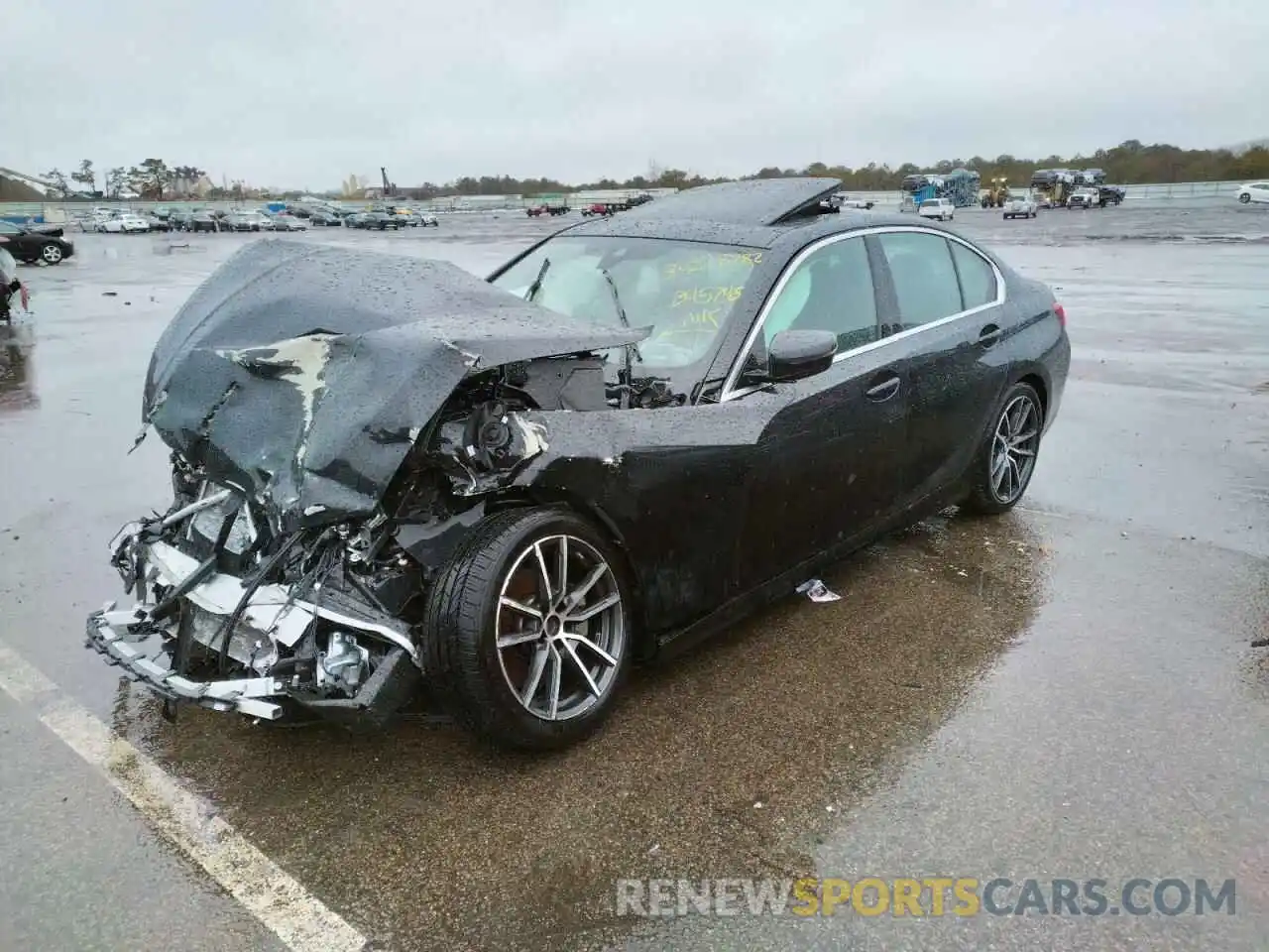 2 Photograph of a damaged car 3MW5R7J07L8B45725 BMW 3 SERIES 2020