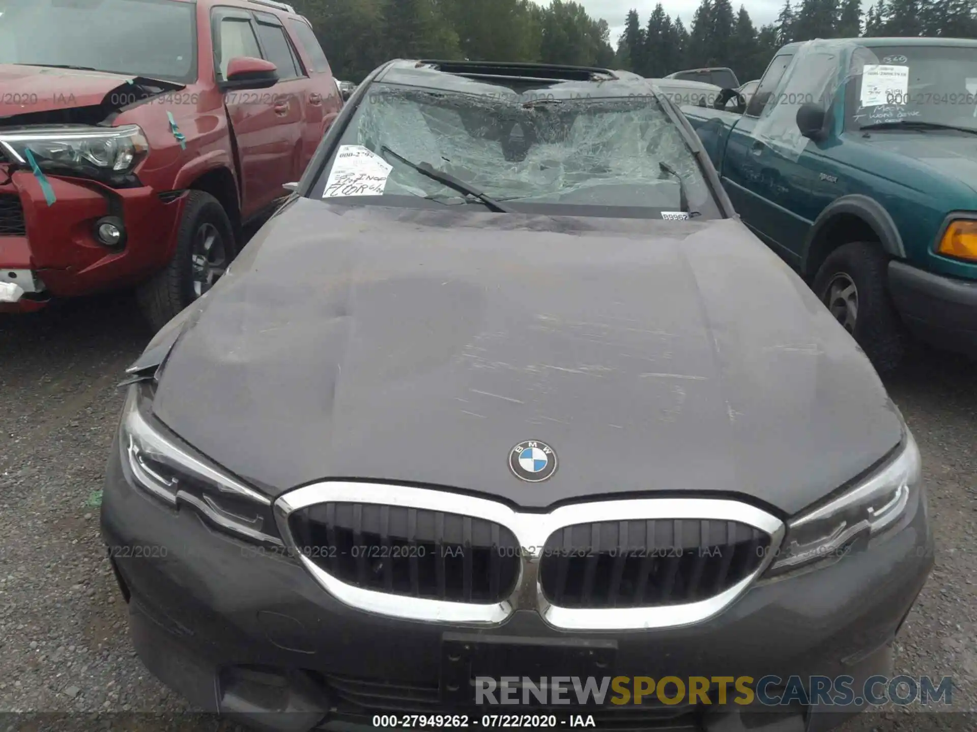 6 Photograph of a damaged car 3MW5R7J08L8B06321 BMW 3 SERIES 2020