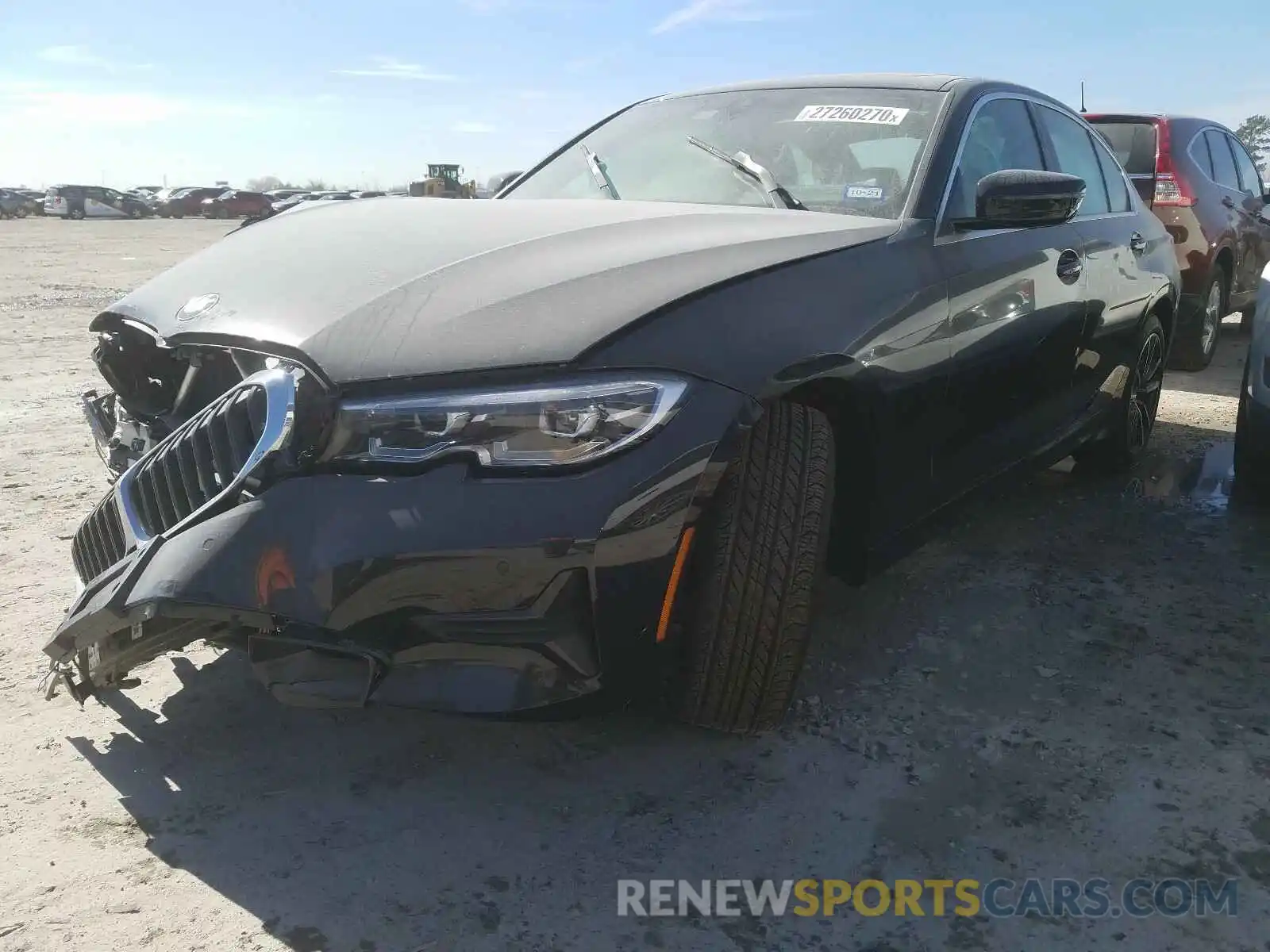 2 Photograph of a damaged car 3MW5R7J08L8B09350 BMW 3 SERIES 2020