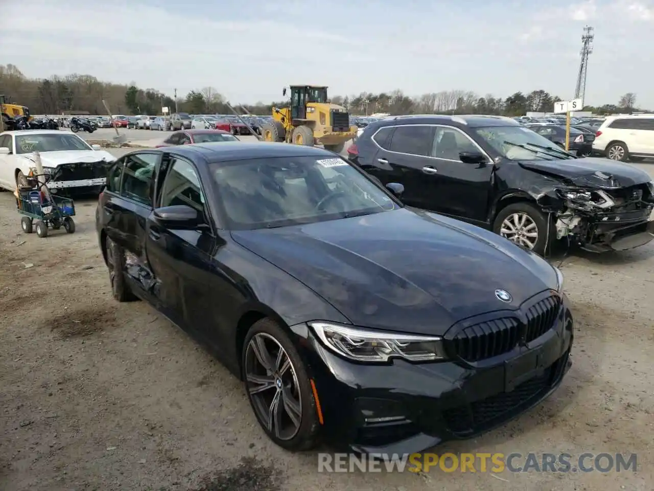 1 Photograph of a damaged car 3MW5R7J08L8B11003 BMW 3 SERIES 2020