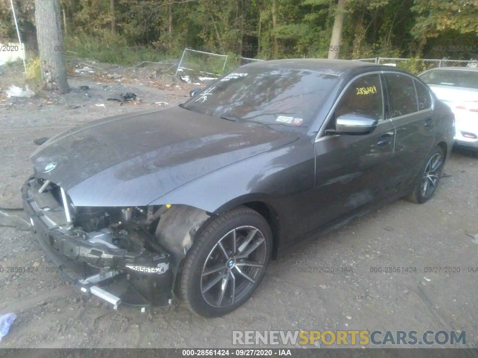 2 Photograph of a damaged car 3MW5R7J08L8B13799 BMW 3 SERIES 2020