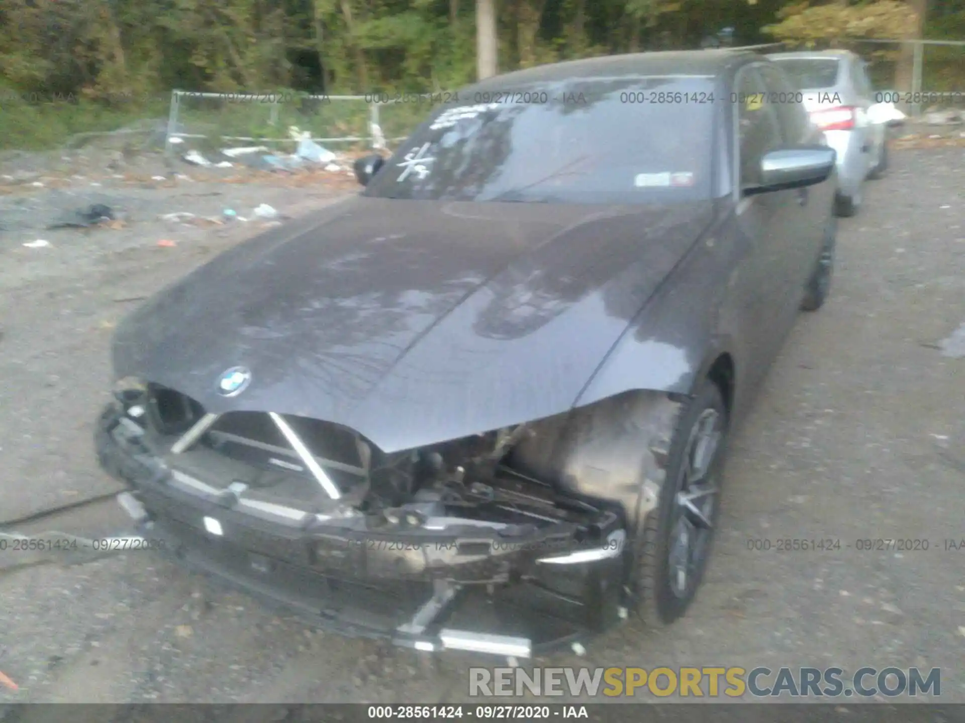 6 Photograph of a damaged car 3MW5R7J08L8B13799 BMW 3 SERIES 2020