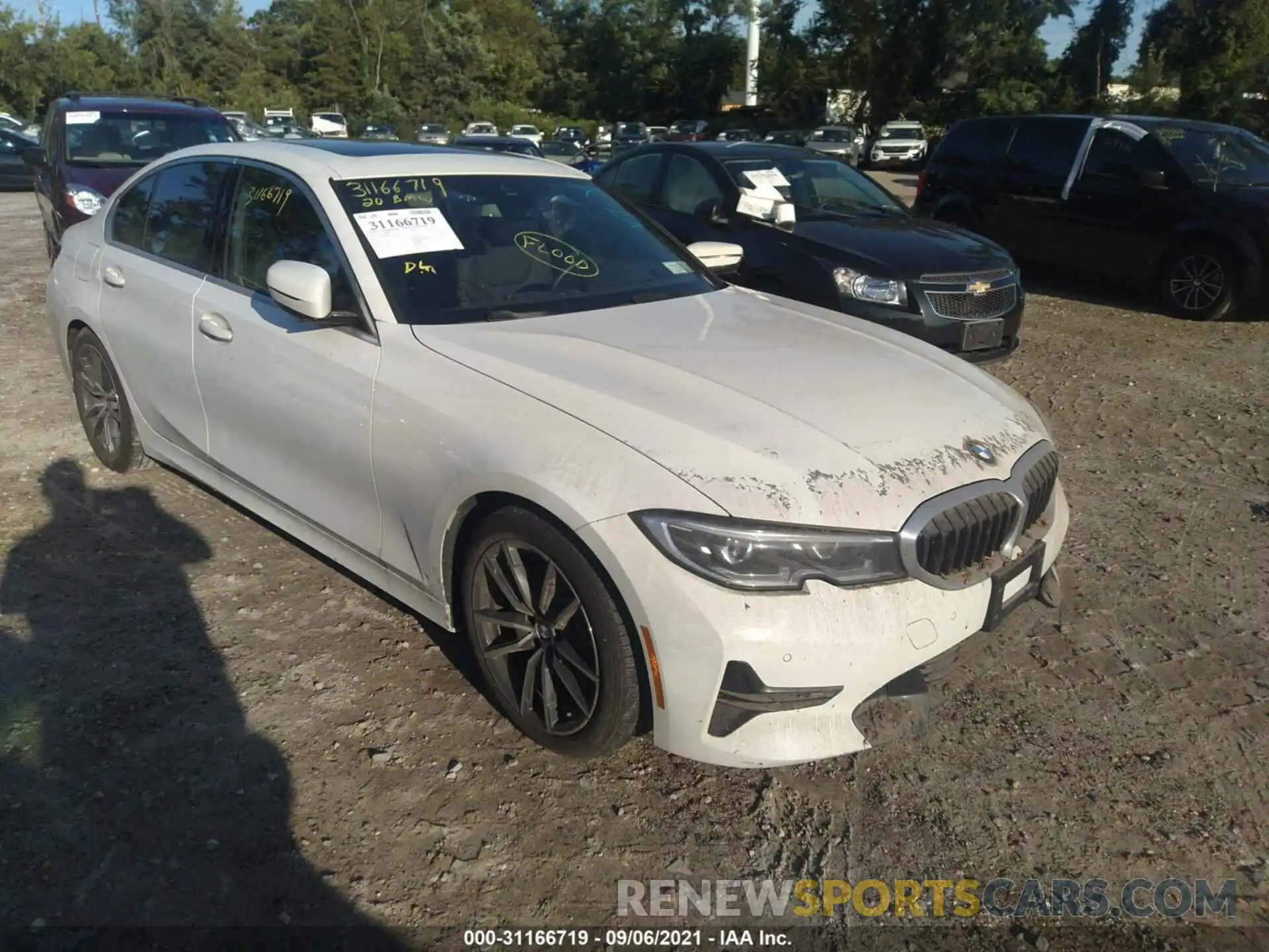 1 Photograph of a damaged car 3MW5R7J08L8B14774 BMW 3 SERIES 2020