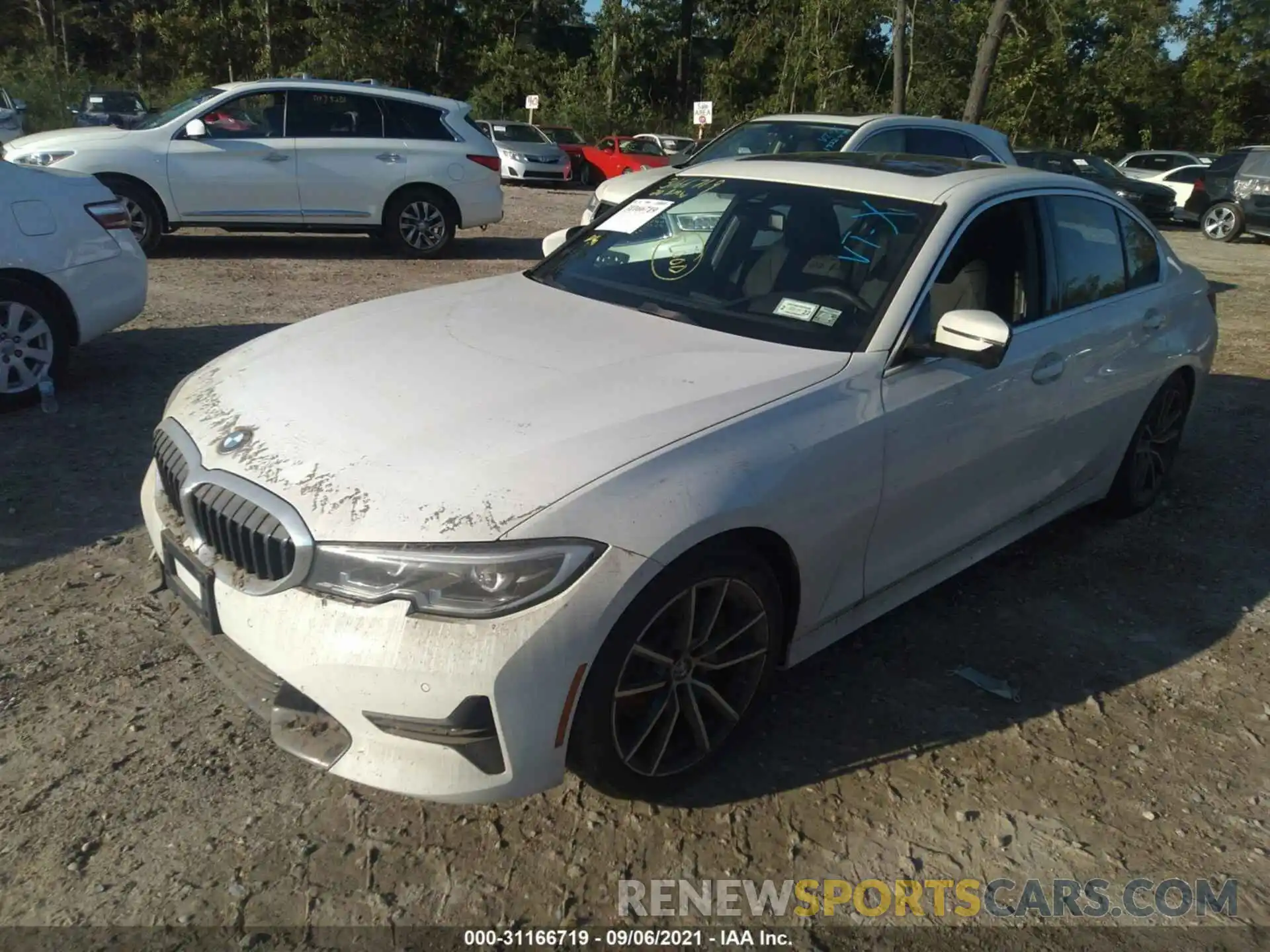 2 Photograph of a damaged car 3MW5R7J08L8B14774 BMW 3 SERIES 2020