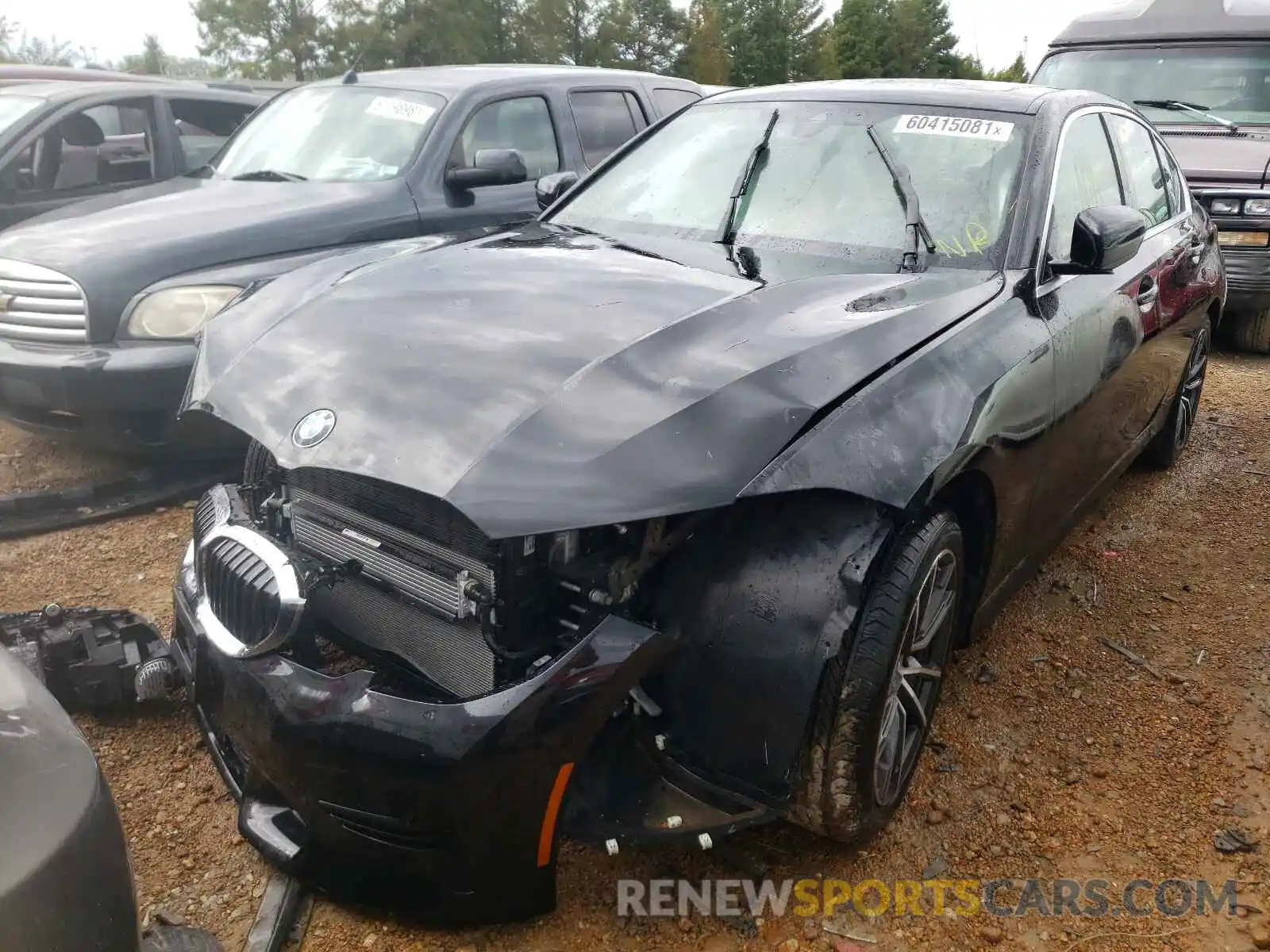 2 Photograph of a damaged car 3MW5R7J08L8B16783 BMW 3 SERIES 2020