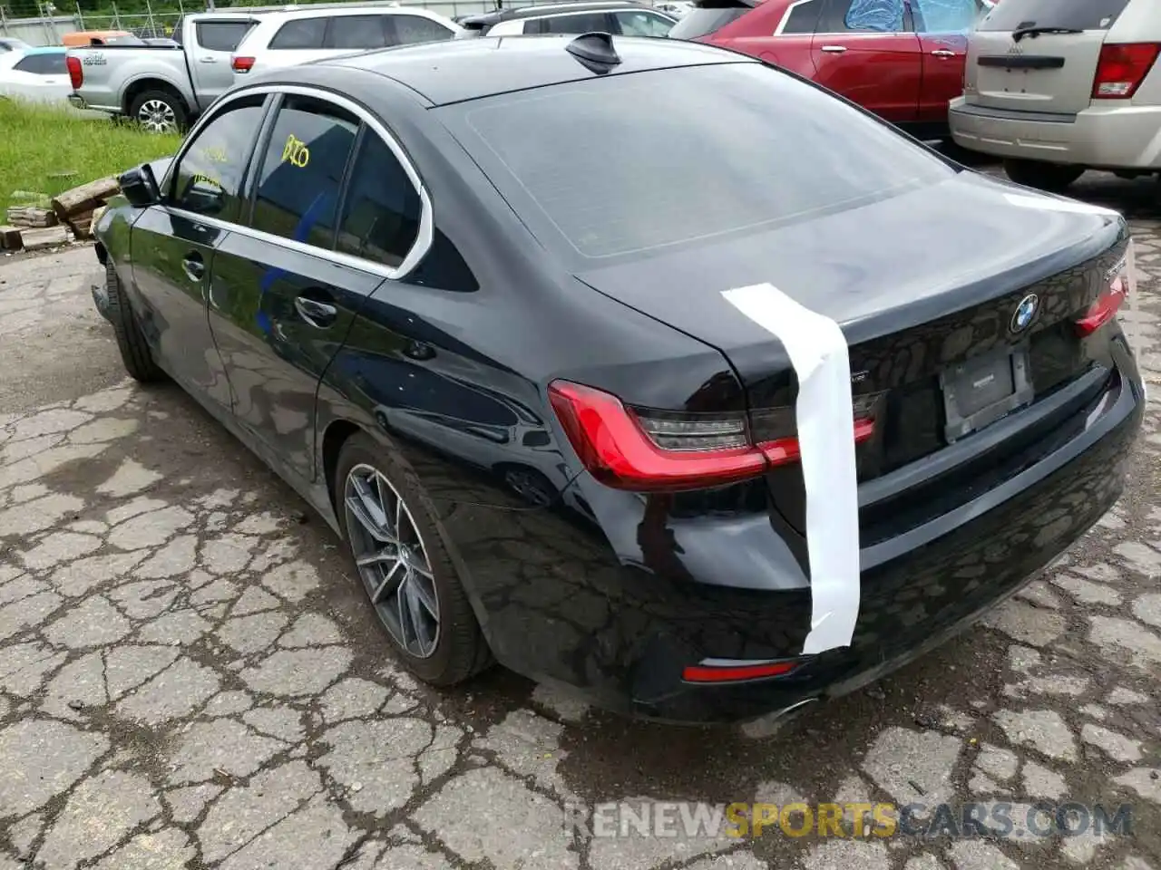 3 Фотография поврежденного автомобиля 3MW5R7J08L8B20221 BMW 3 SERIES 2020